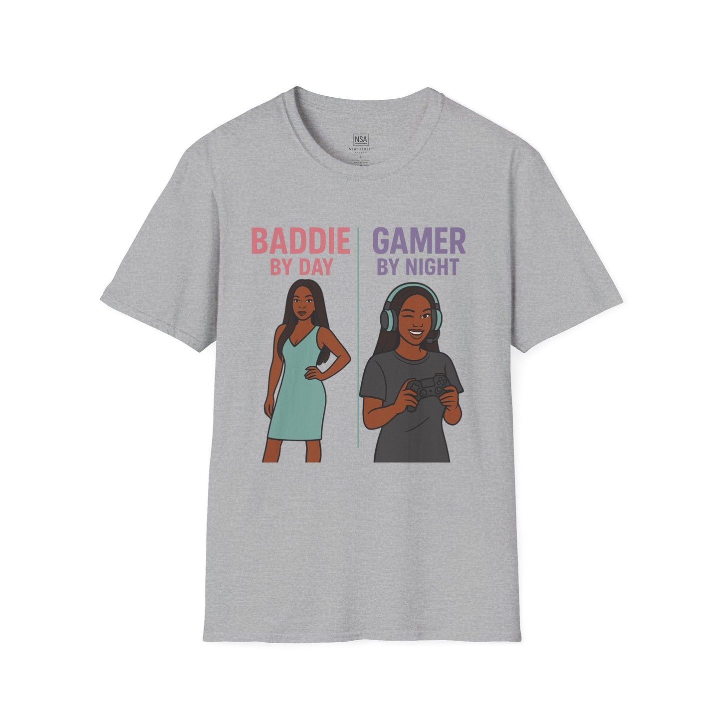 Baddie Gamer Unisex Softstyle T-Shirt