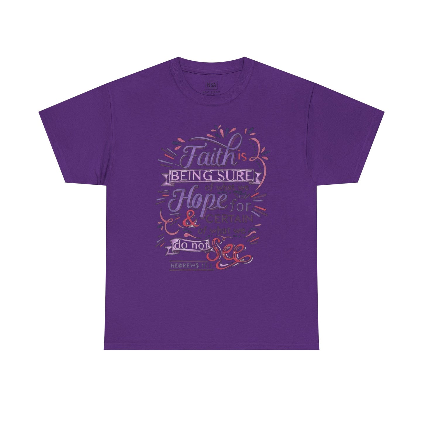 Inspirational Faith & Hope Unisex Cotton T-shirt