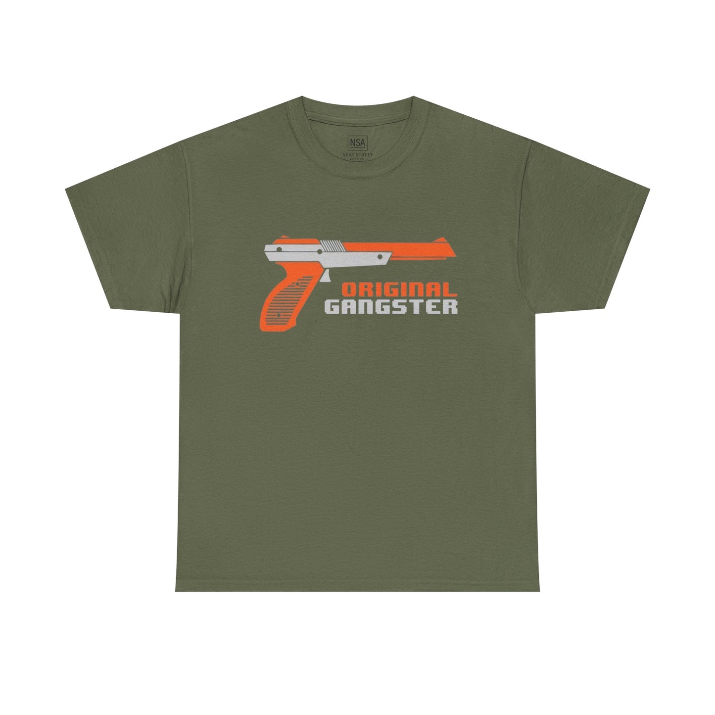 Original Gangster Retro Gaming Unisex Heavy Cotton Tee