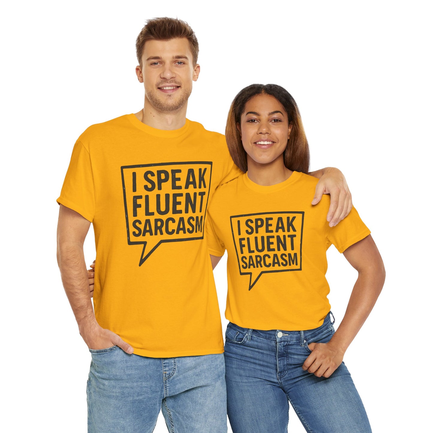 Fluent Sarcasm Humor Tee Unisex Cotton T-Shirt