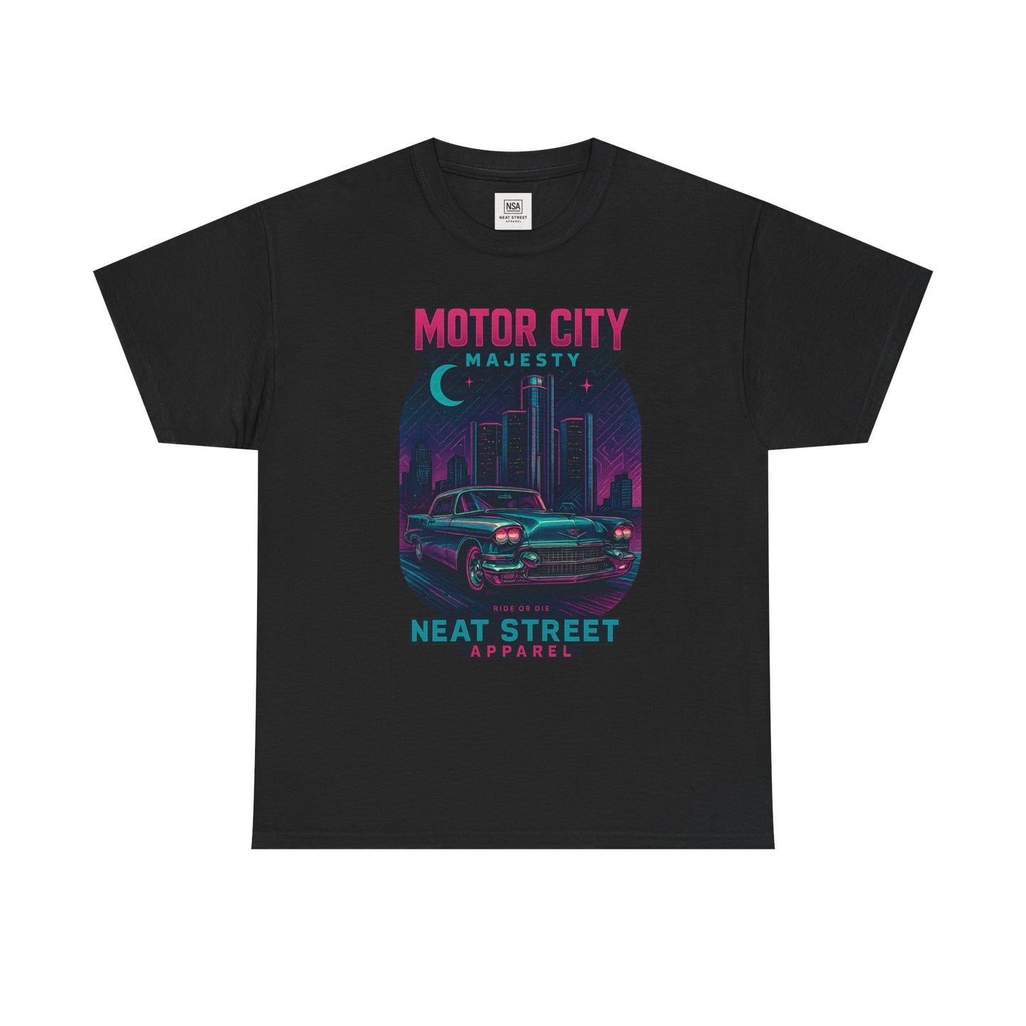 Motor City Majesty Unisex Heavy Cotton Tee