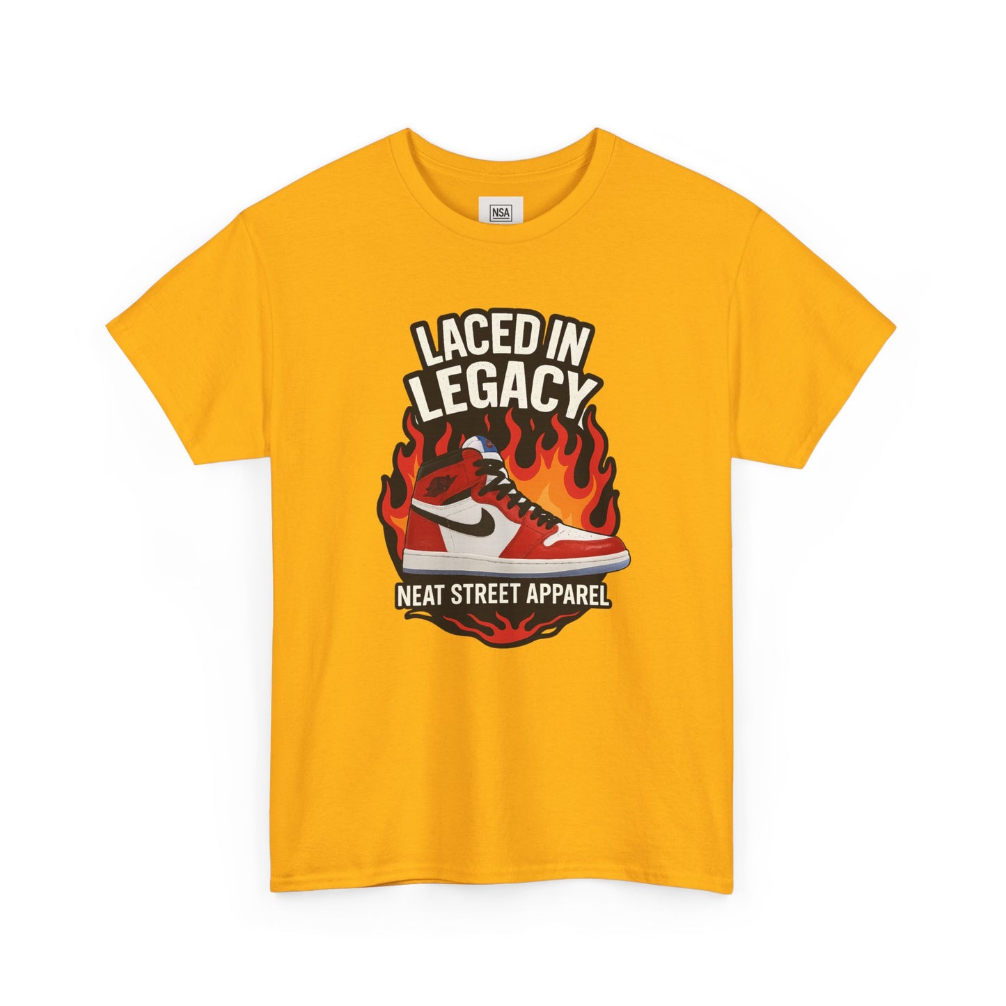 Laced in Legacy Unisex Heavy Cotton Tee