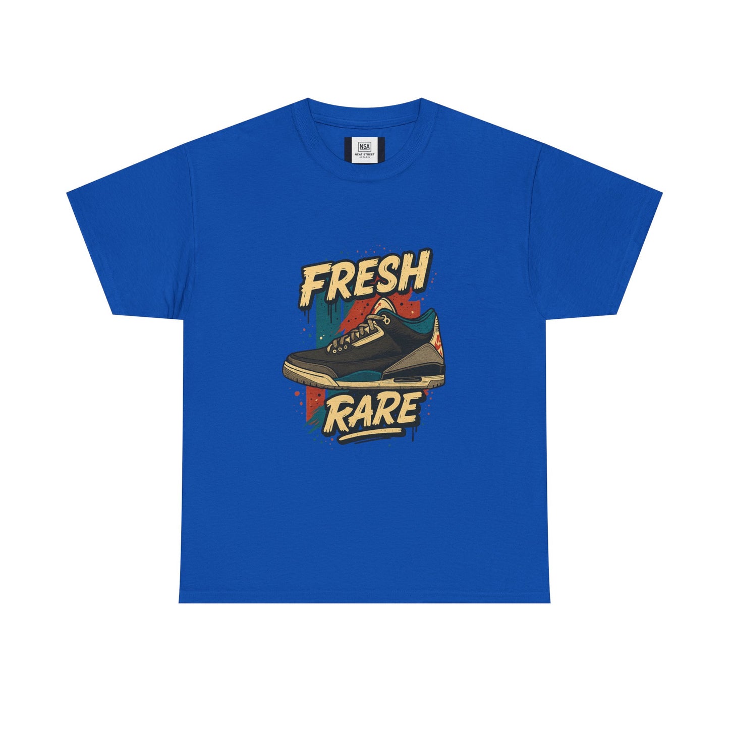 Streetwear Graphic Tee - 'Fresh-Rare' Unisex Heavy Cotton T-Shirt for Rare Air Jordan 3 release