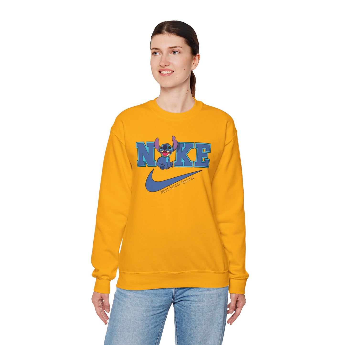 Stitch Design Crewneck Sweatshirt