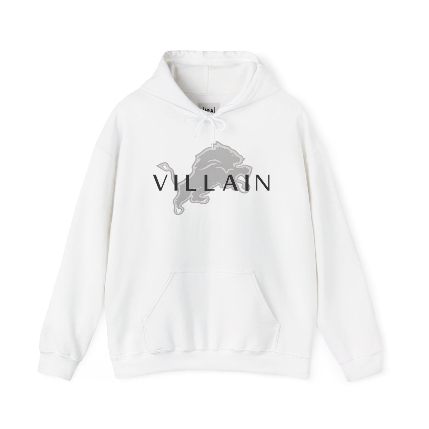 Villain Unisex Heavy Blend Hoodie, Cozy Streetwear, Casual Fashion, Gift for Gamers, Unique Graphic Sweatshirt