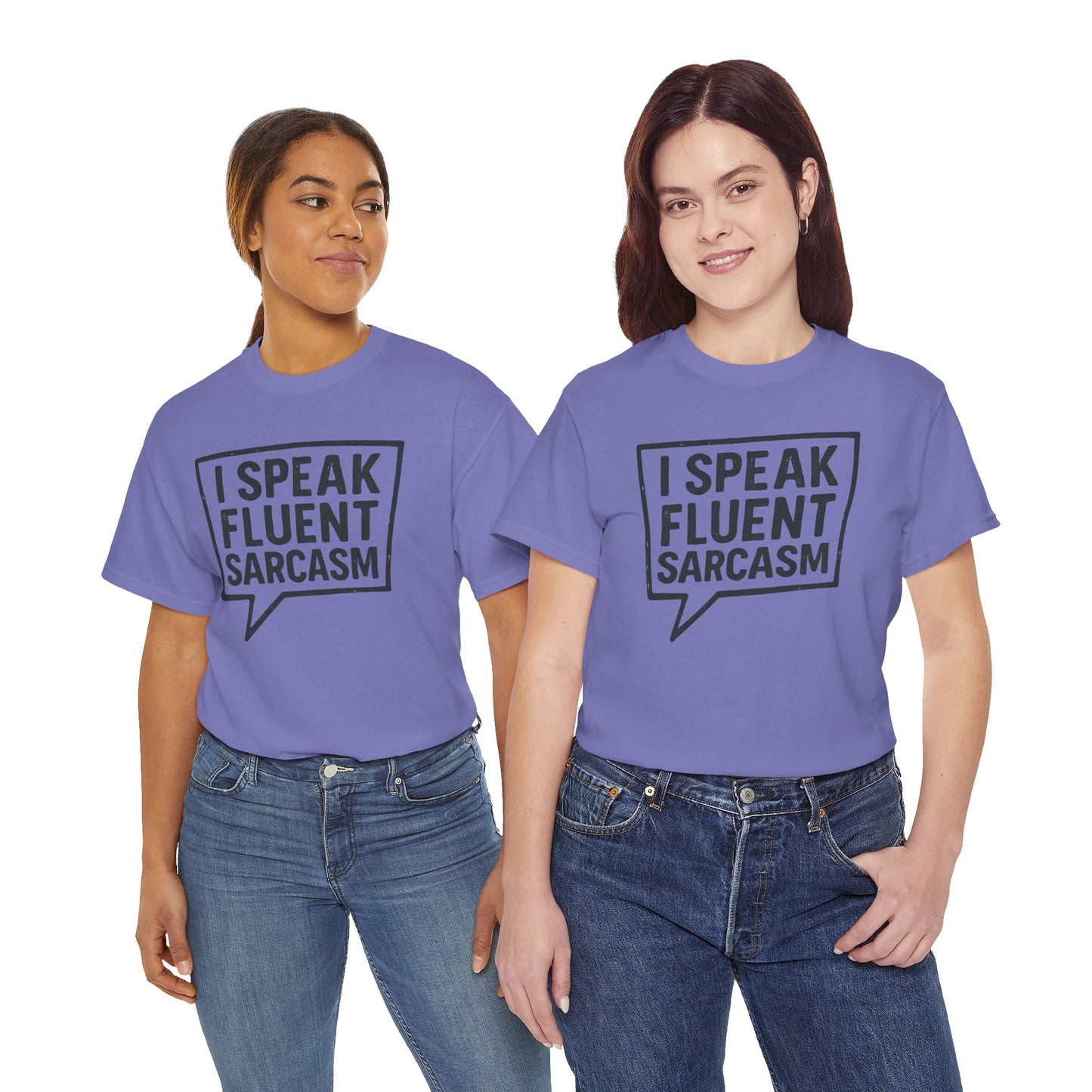 Fluent Sarcasm Humor Tee Unisex Cotton T-Shirt