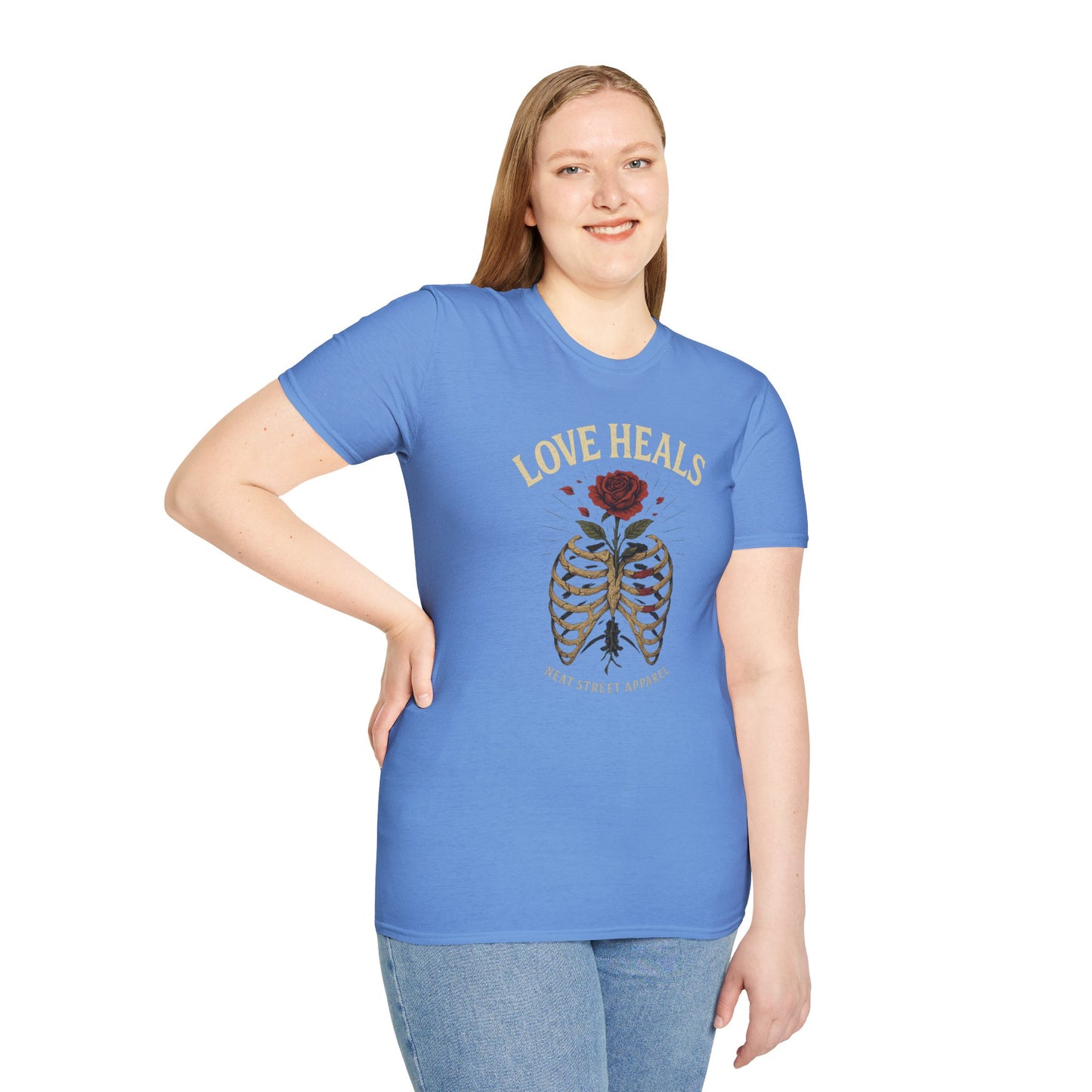 Love Heals Unisex Softstyle T-Shirt