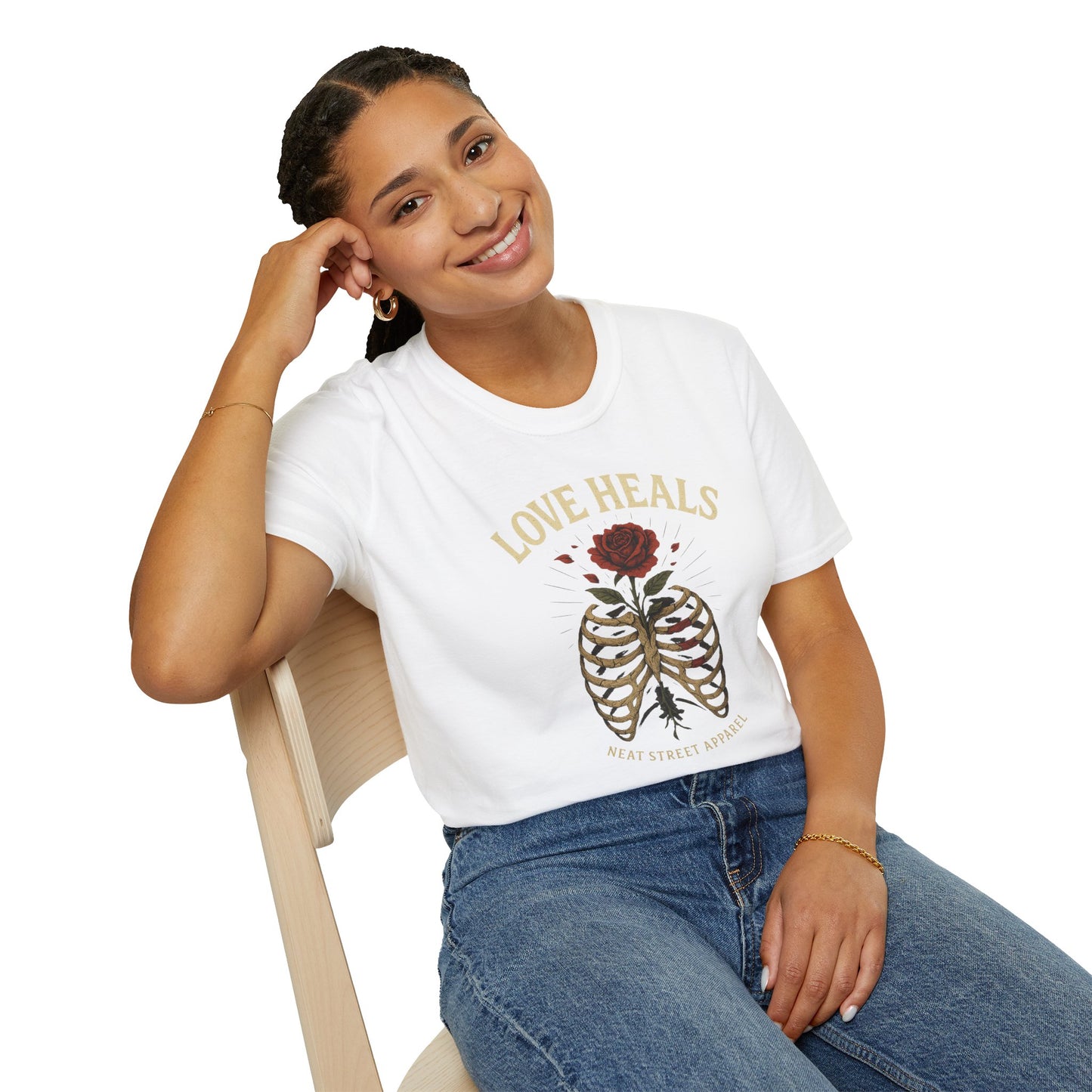 Love Heals Unisex Softstyle T-Shirt