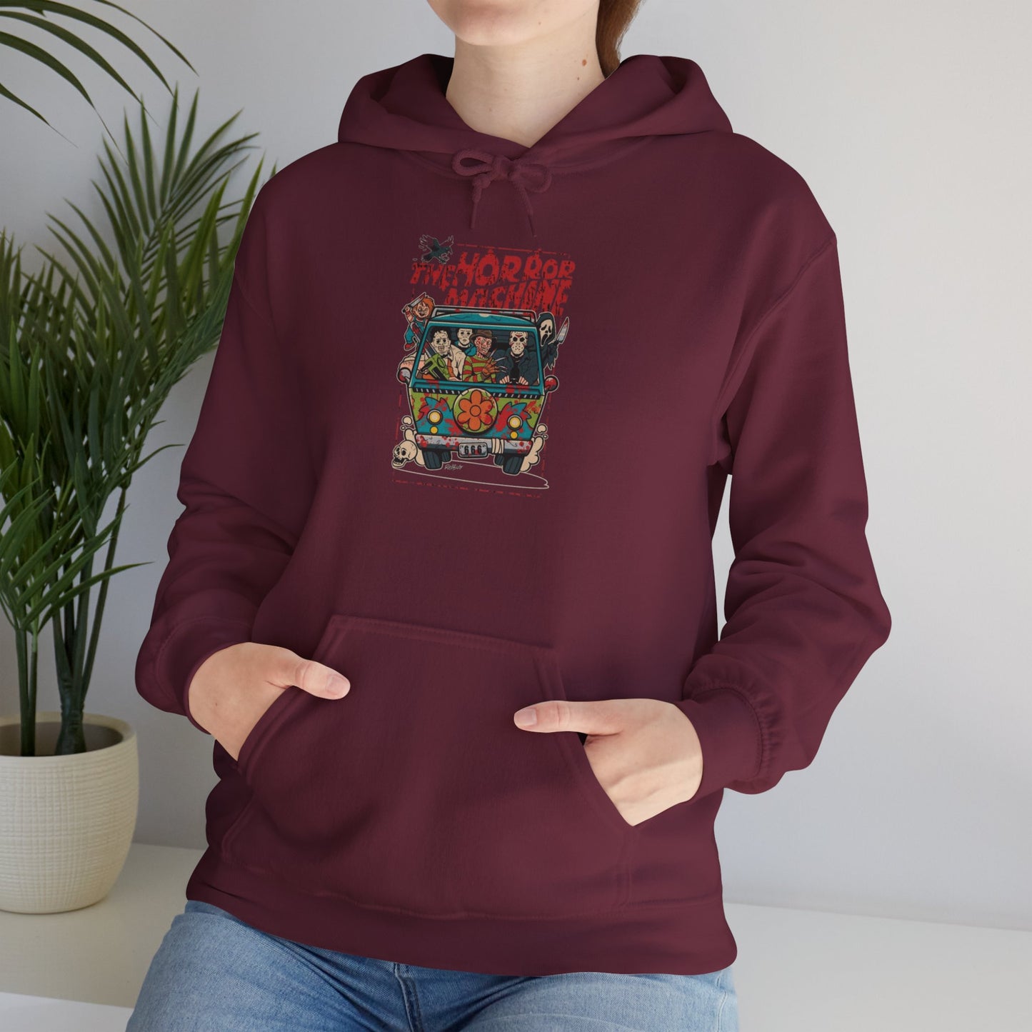 Horror Machine Holloween Hoodie