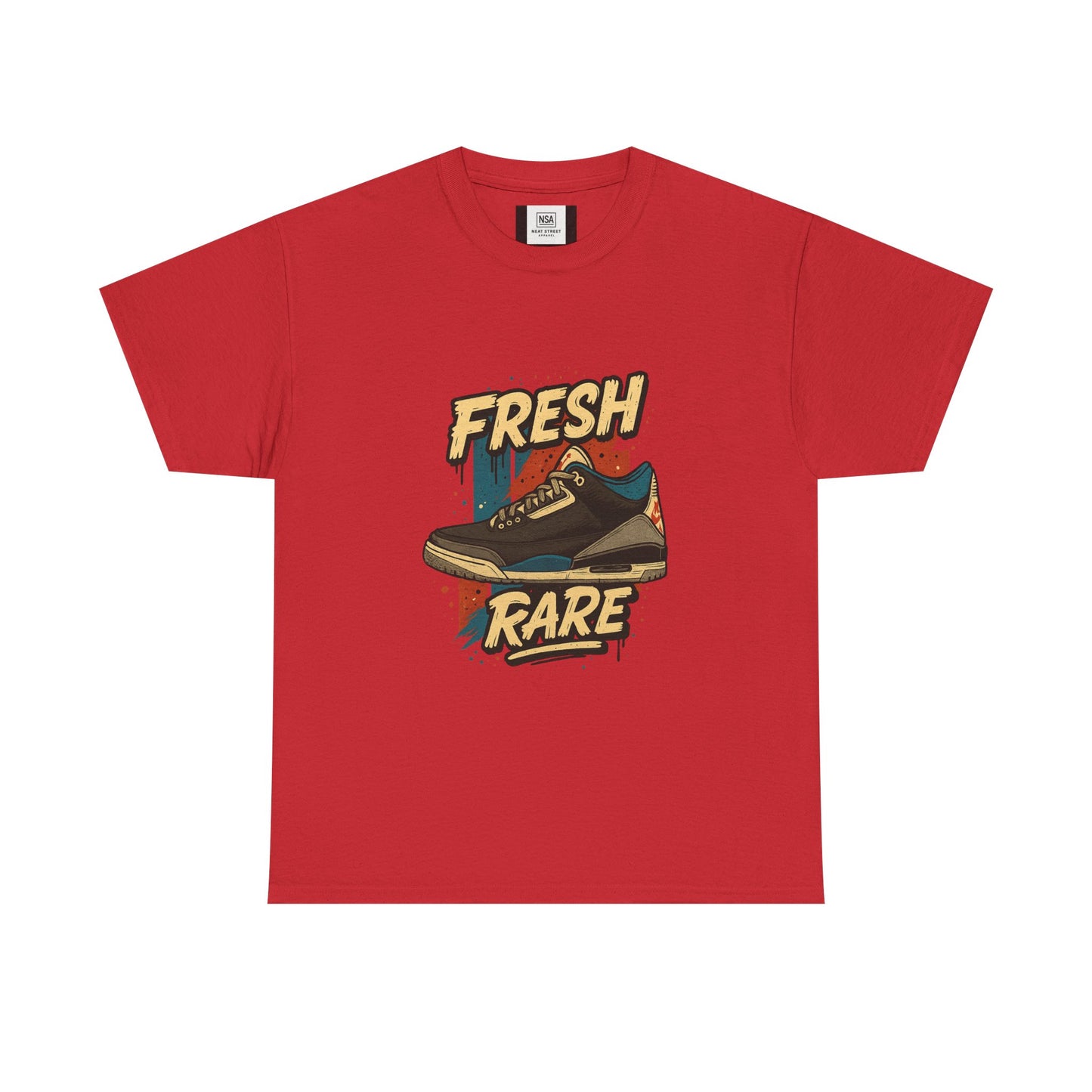 Streetwear Graphic Tee - 'Fresh-Rare' Unisex Heavy Cotton T-Shirt for Rare Air Jordan 3 release