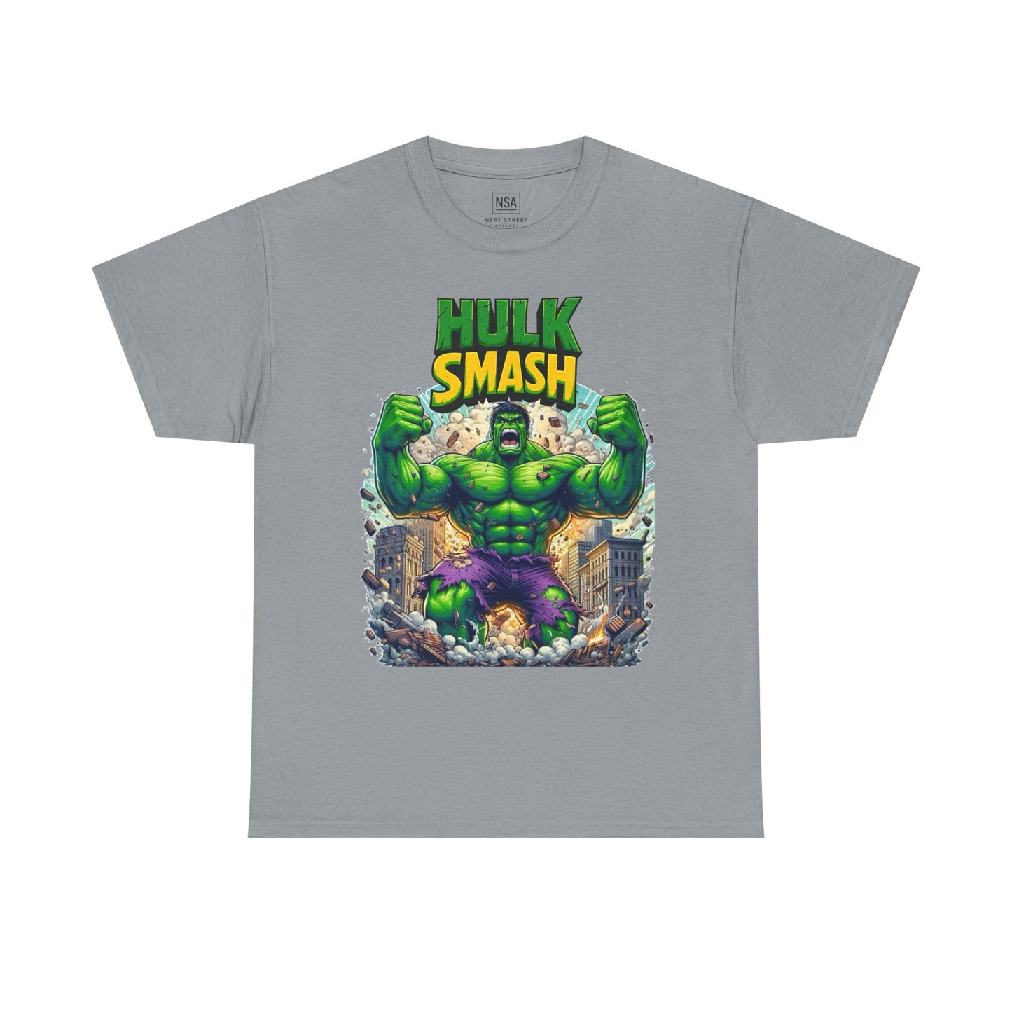 Smash Unisex Heavy Cotton Tee | Fun Graphic Shirt