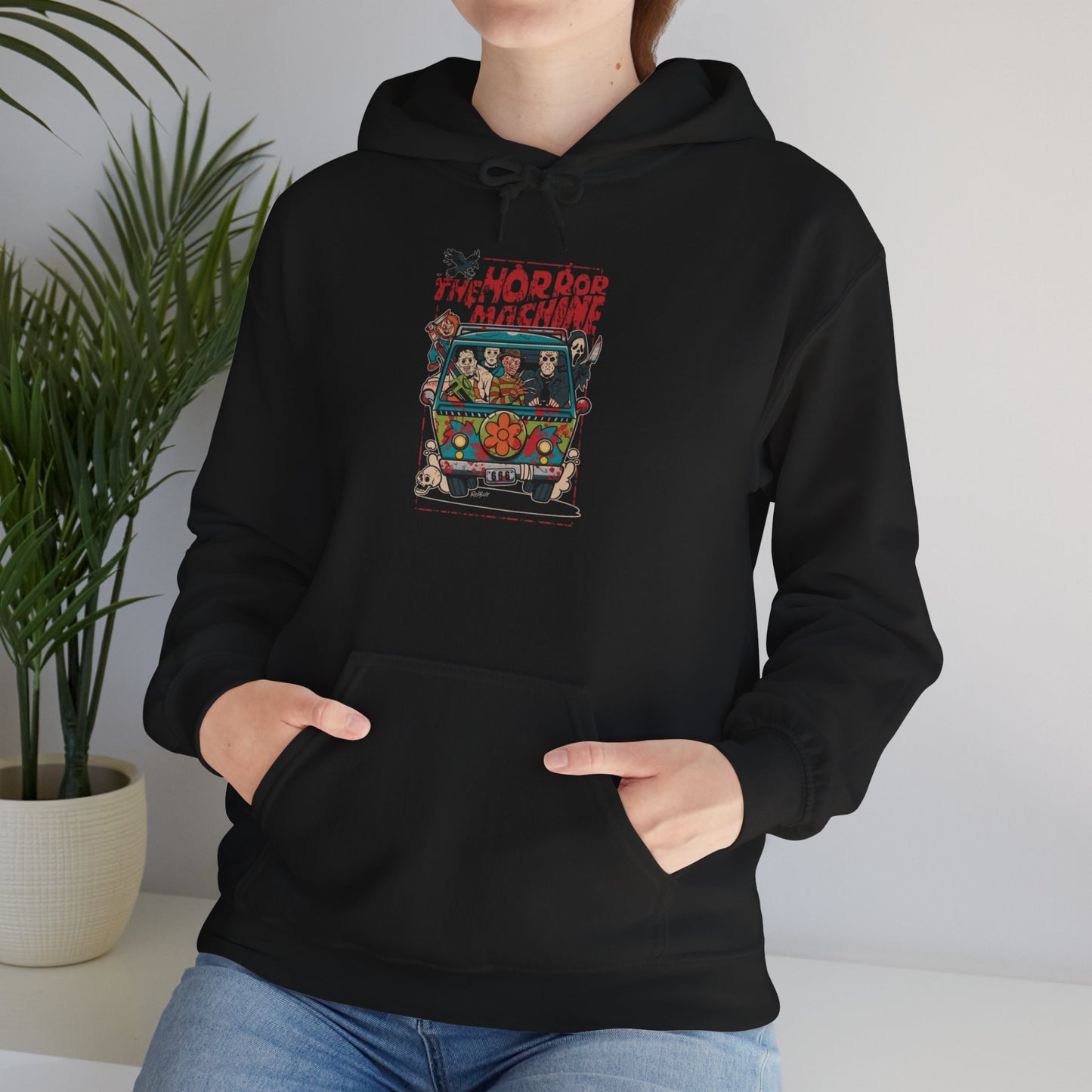 Horror Machine Holloween Hoodie