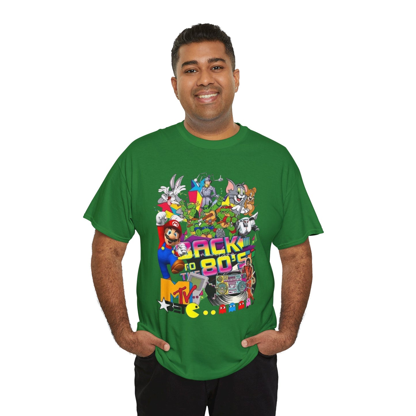 Retro 80s Unisex Heavy Cotton Tee