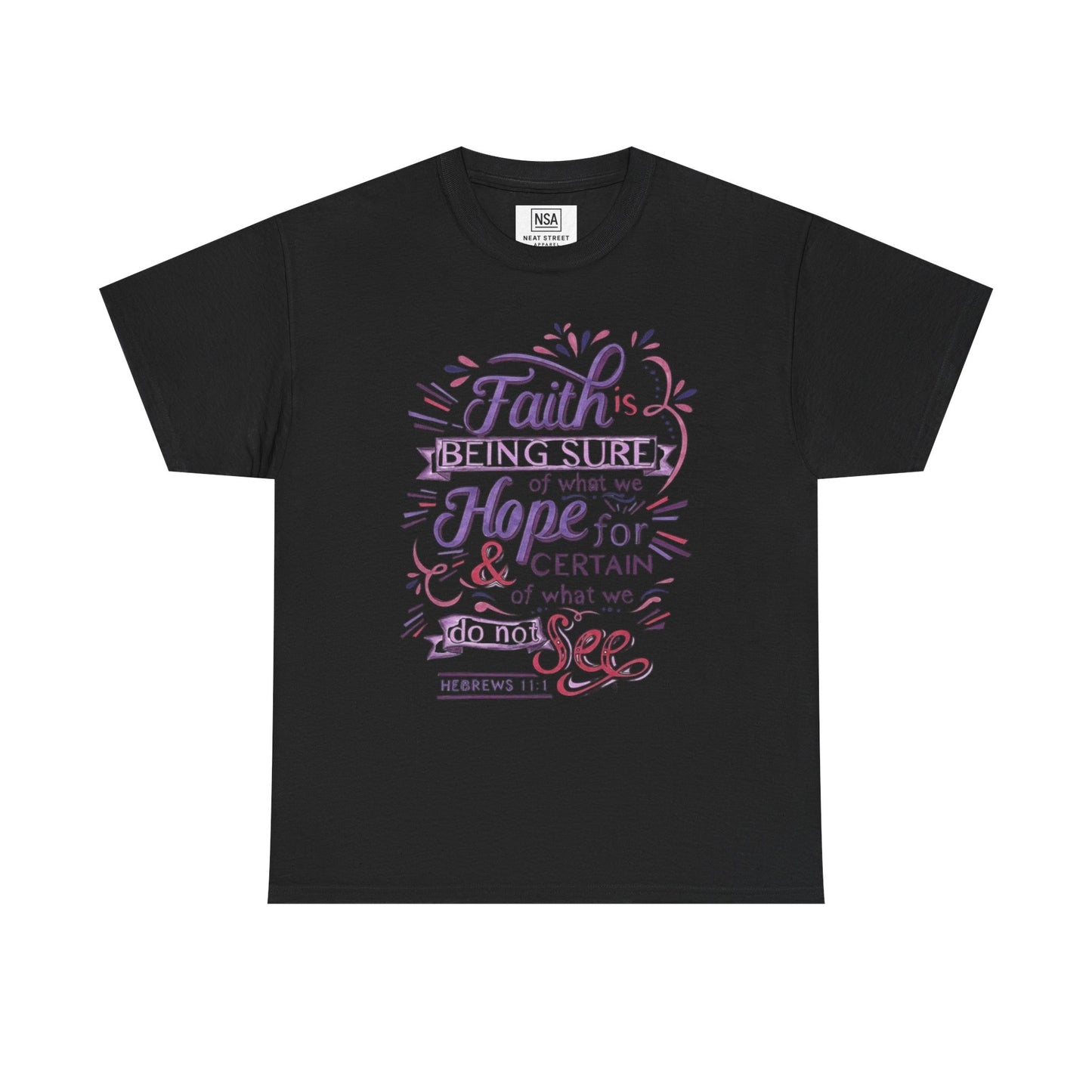 Inspirational Faith & Hope Unisex Cotton T-shirt