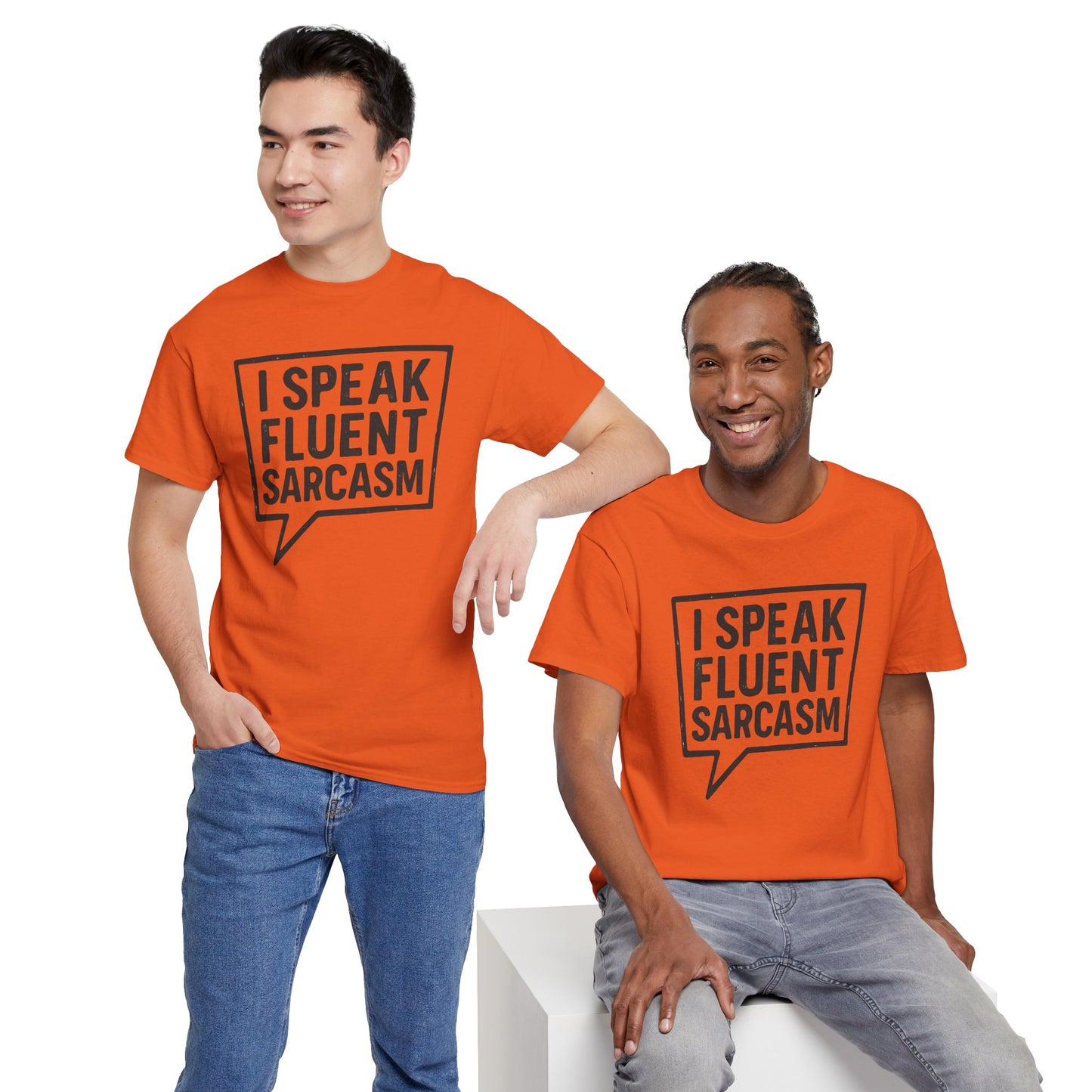 Fluent Sarcasm Humor Tee Unisex Cotton T-Shirt