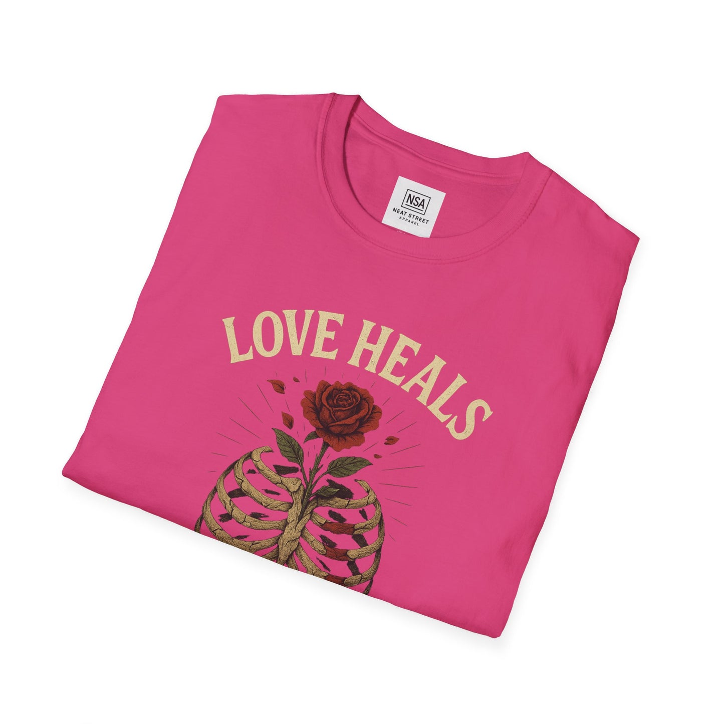 Love Heals Unisex Softstyle T-Shirt
