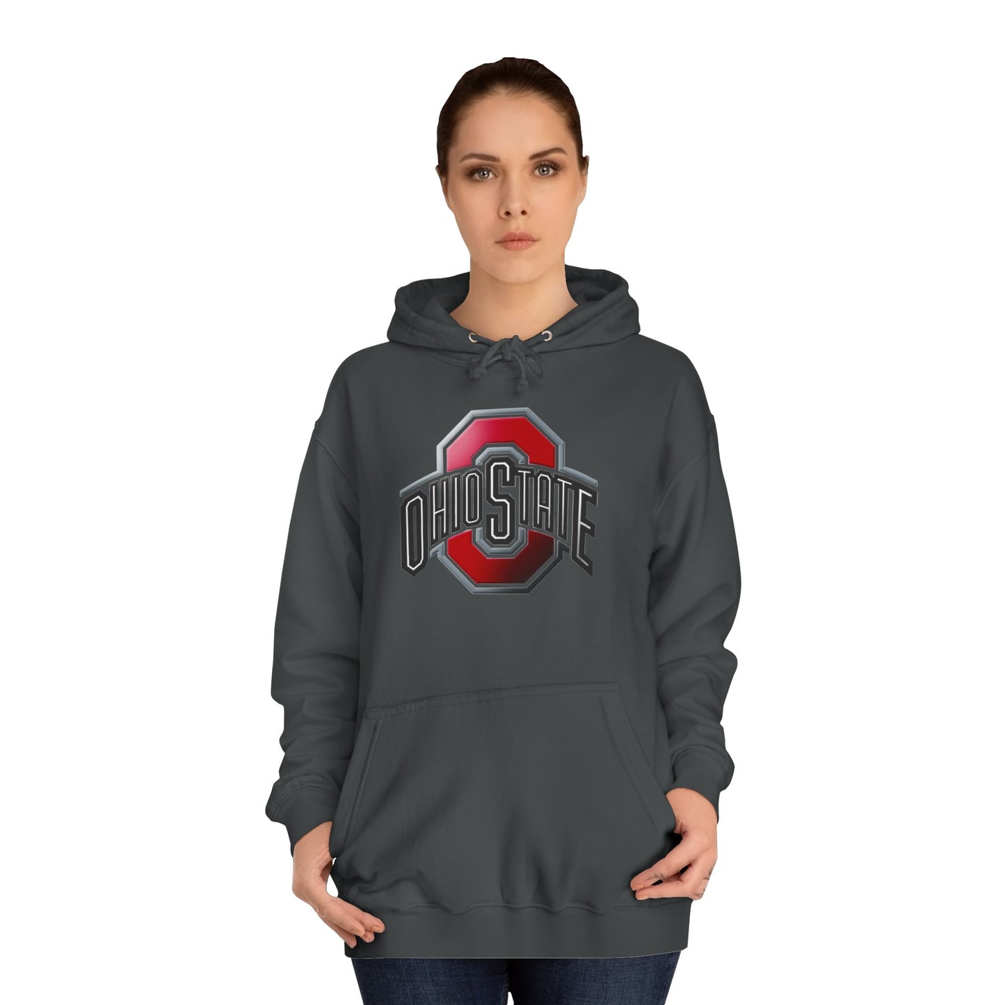 Ohio State University Unisex College Hoodie, College Apparel, Sportswear, Gift for Students, Layering Hoodie, School Spirit