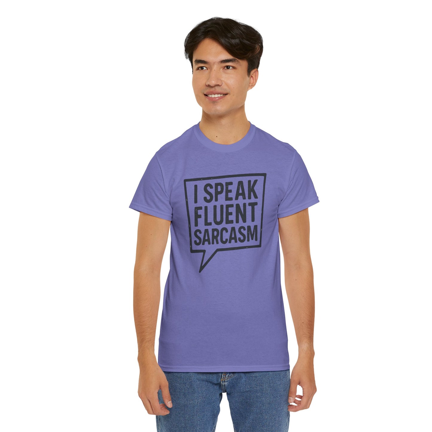 Fluent Sarcasm Humor Tee Unisex Cotton T-Shirt