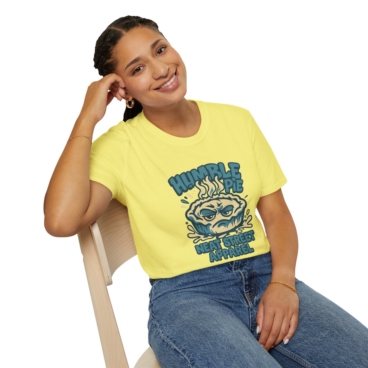 Humble Pie Graphic T-Shirt - Cool Unisex Softstyle Tee for Casual Vibes