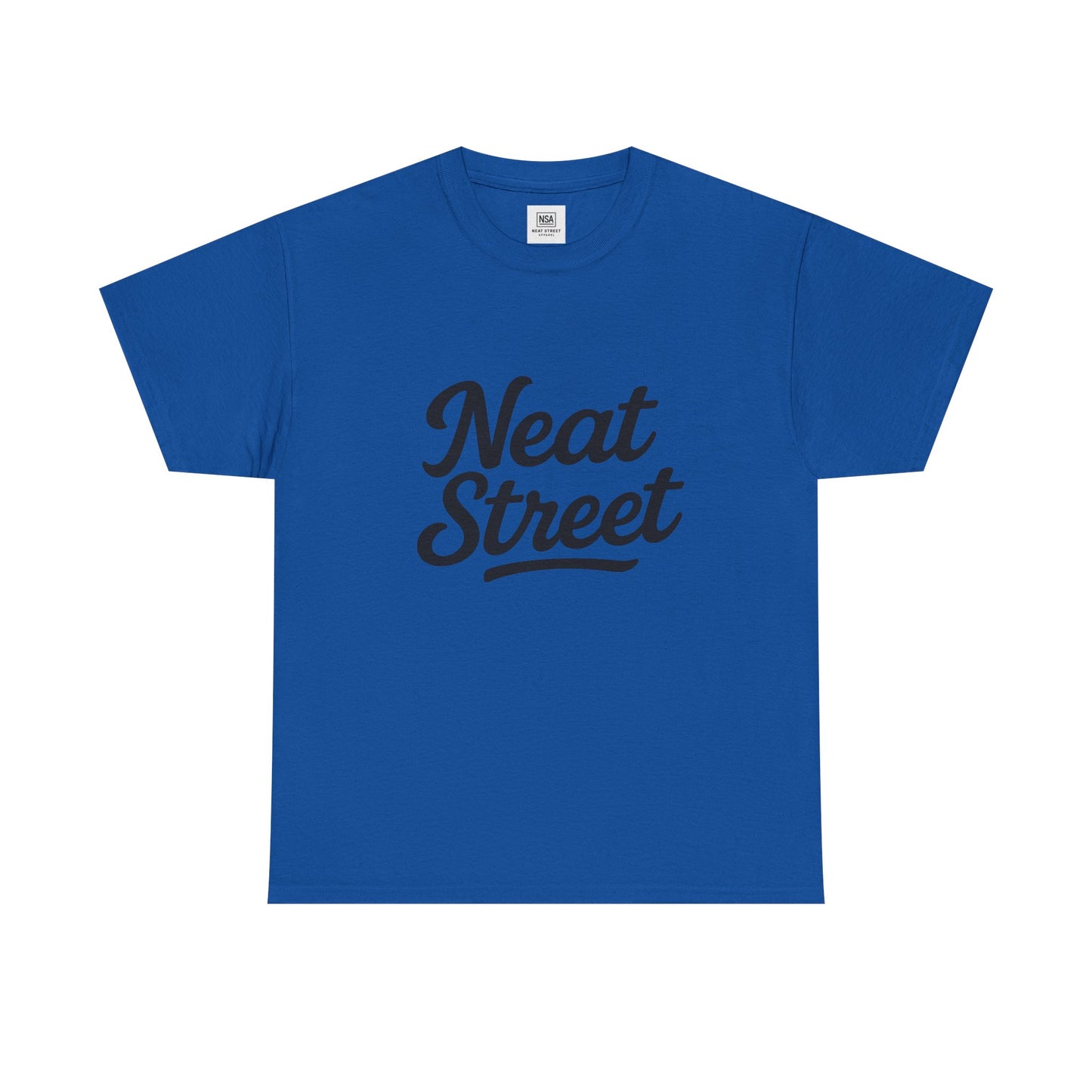 'Neat Street' Basic Tee (Black letters)