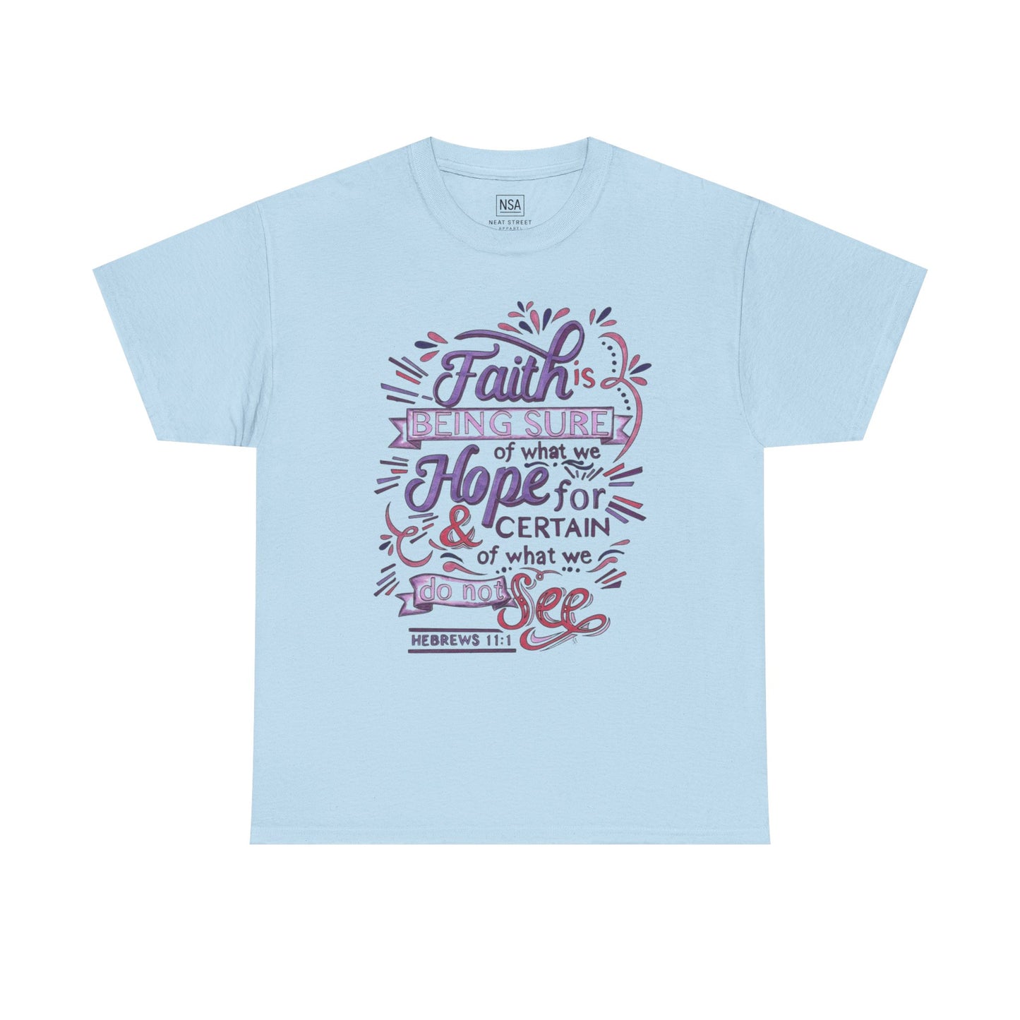 Inspirational Faith & Hope Unisex Cotton T-shirt