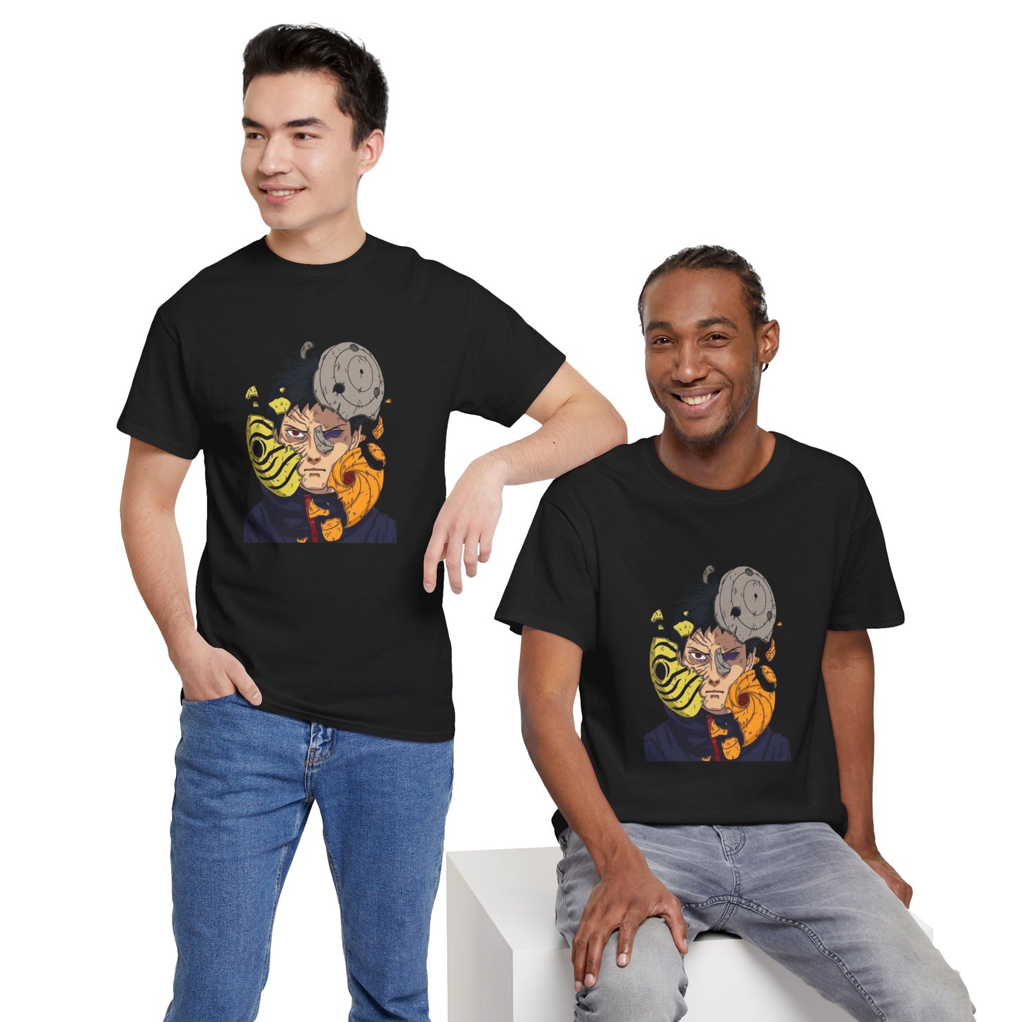 Obito Anime Unisex Heavy Cotton Tee