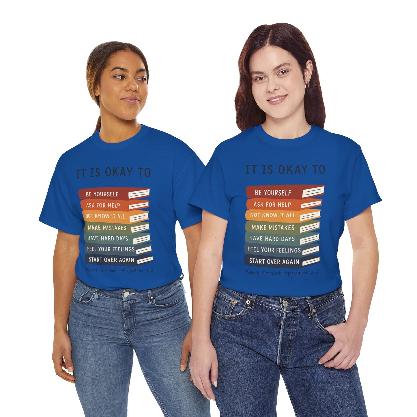 Inspirational Message Cotton Tee