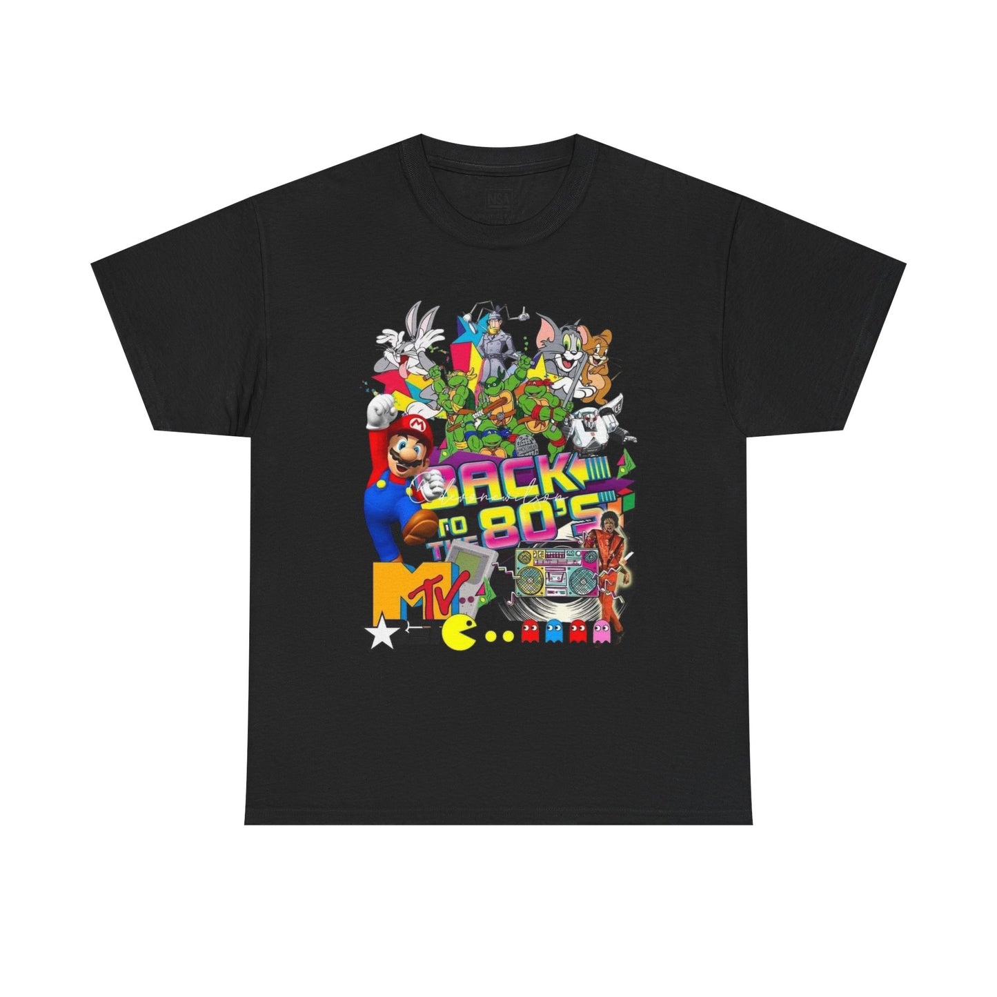 Retro 80s Unisex Heavy Cotton Tee