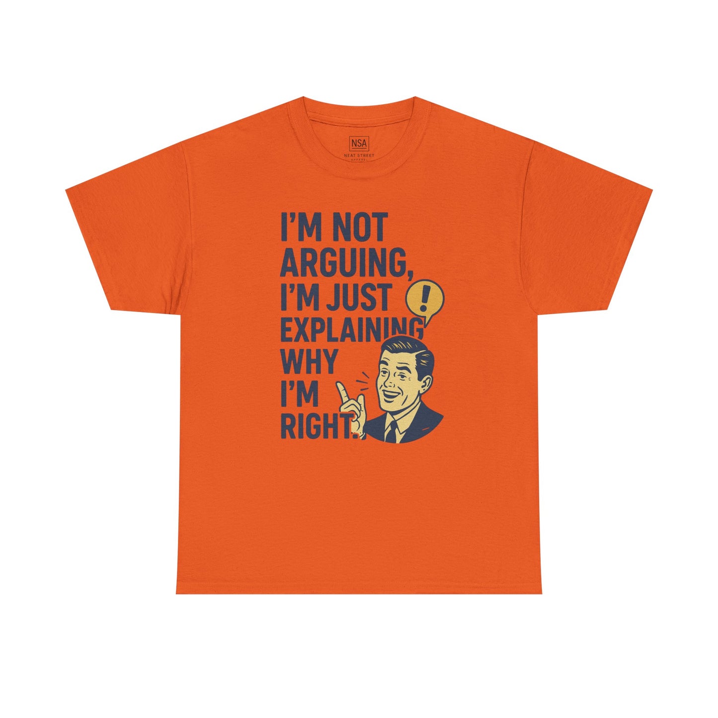 Unisex Humorous Explanation Tee, Funny T-Shirt