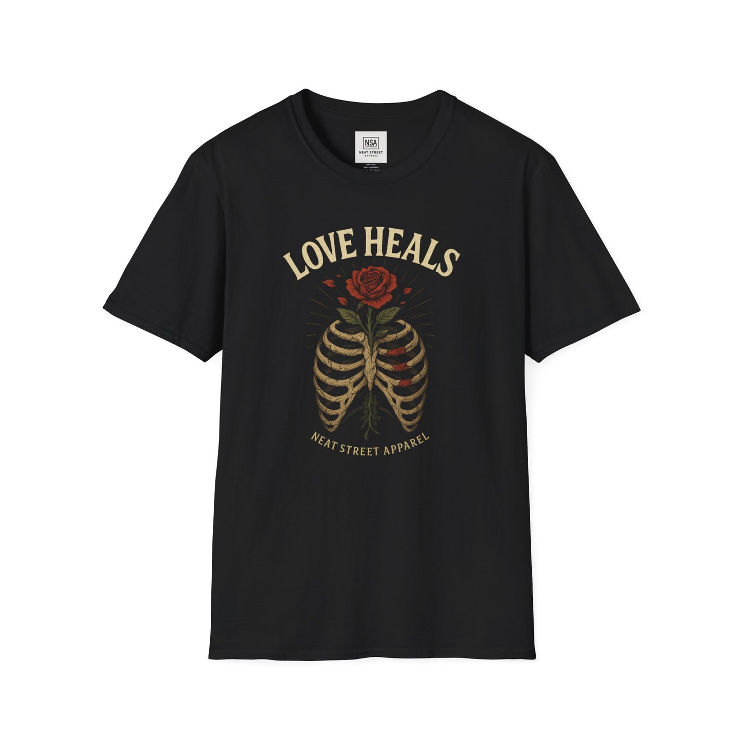 Love Heals Unisex Softstyle T-Shirt