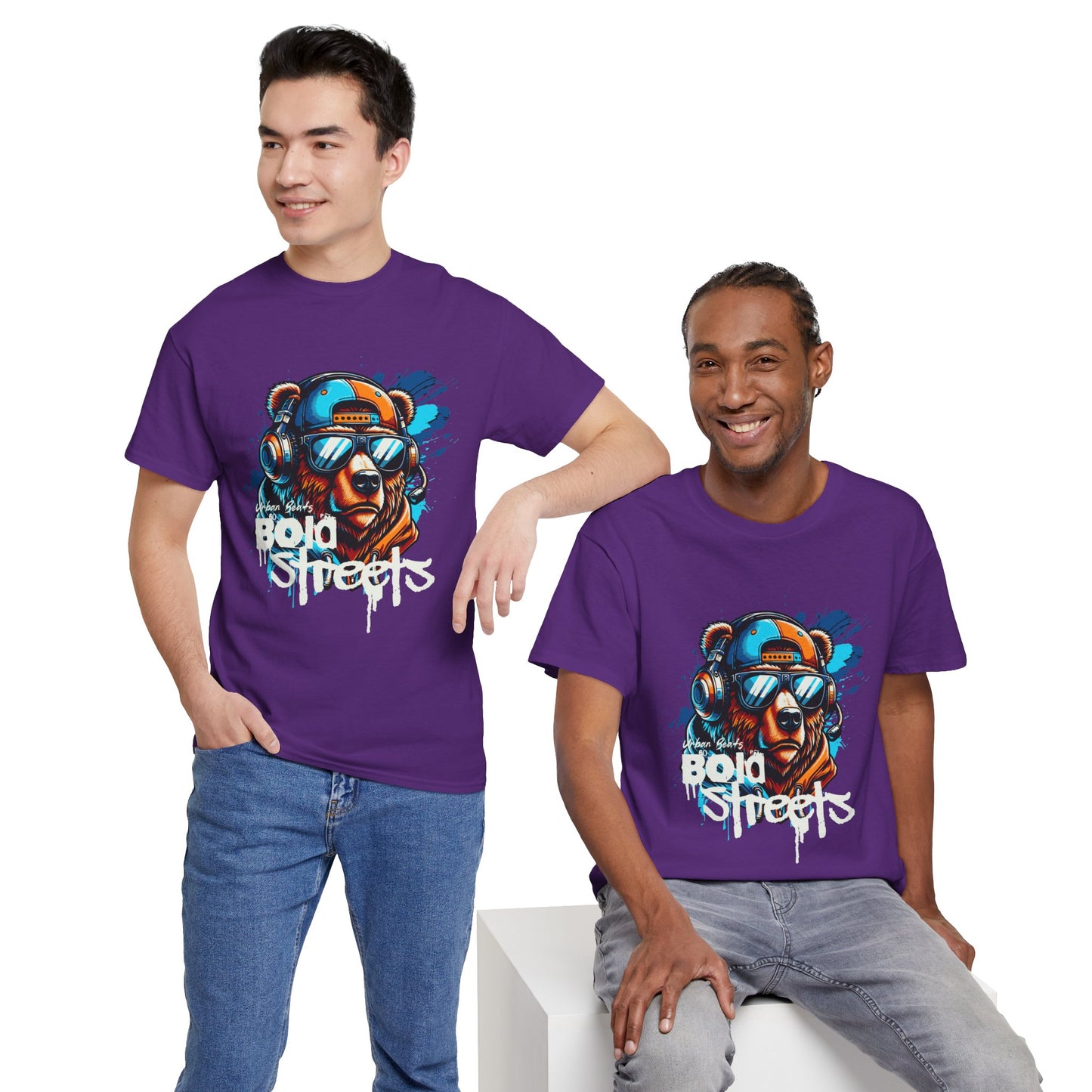 Bold Streets Unisex Heavy Cotton Tee