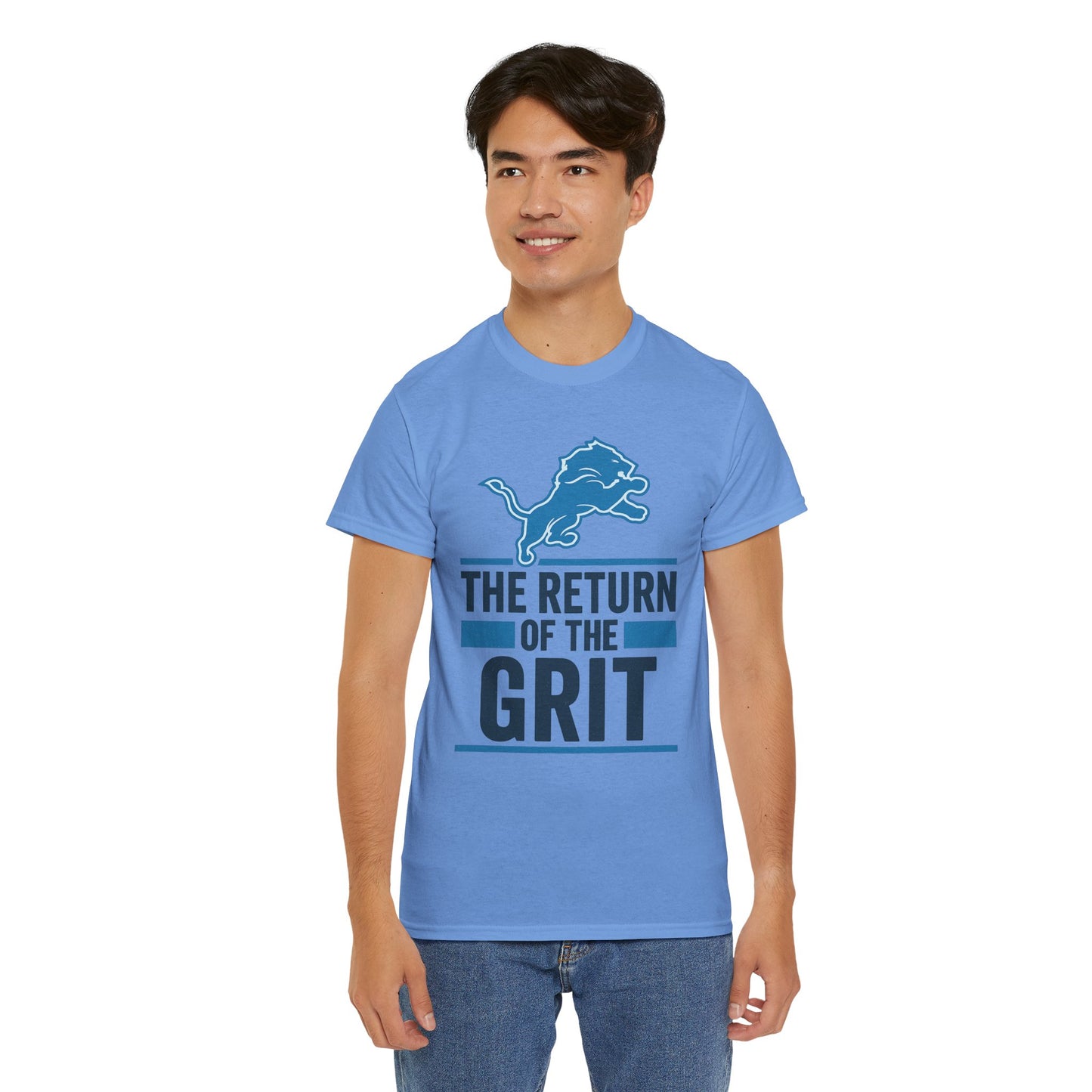Unisex Heavy Cotton Tee - The Return of the Grit - Casual Fan Apparel