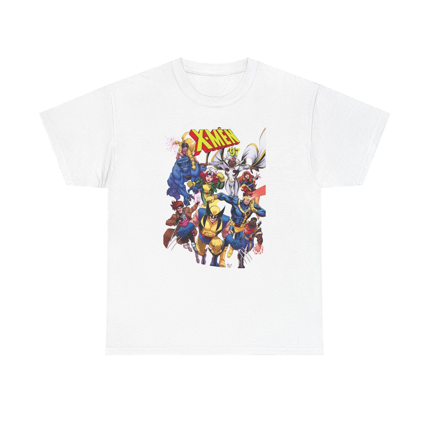 Retro Comic Unisex Heavy Cotton Tee