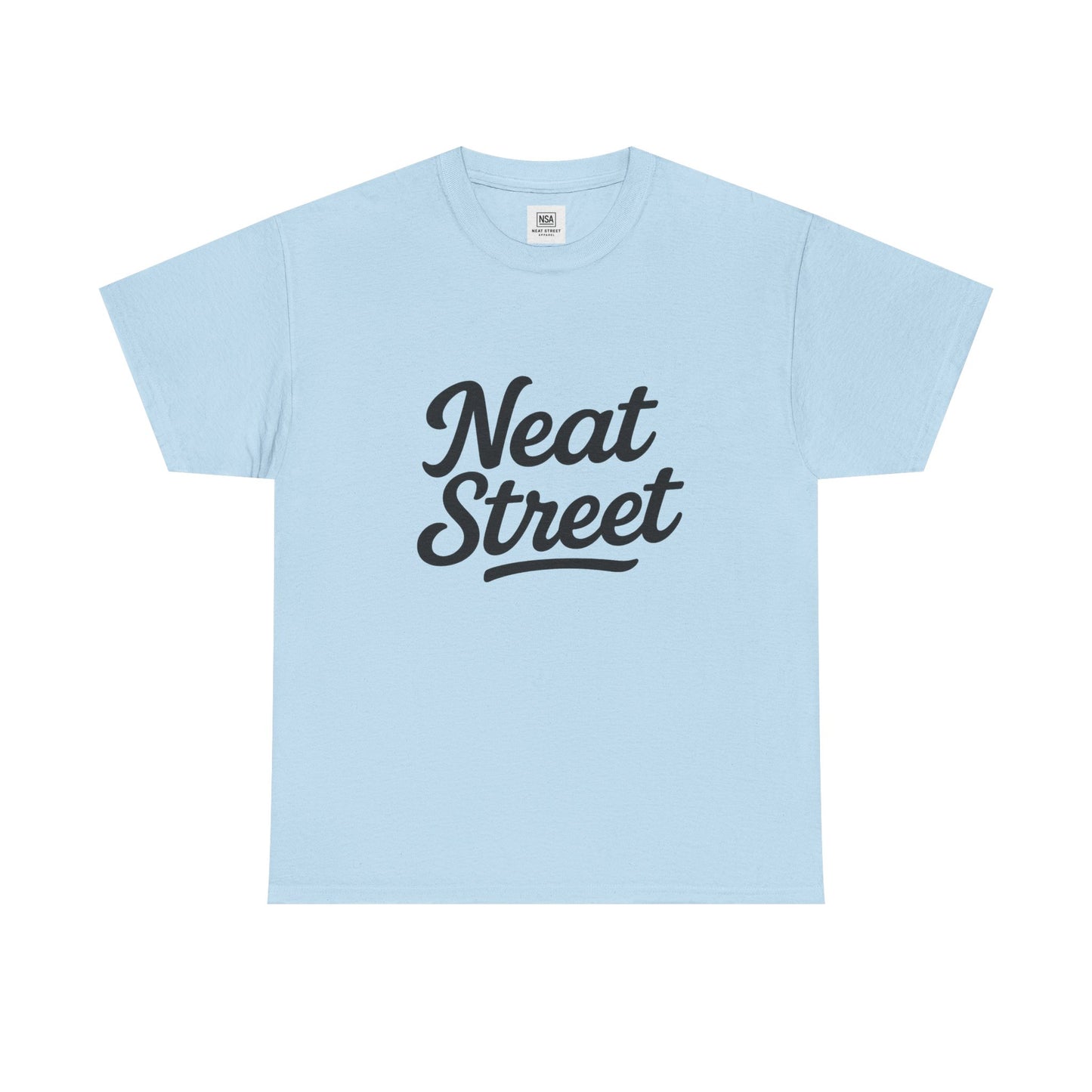 'Neat Street' Basic Tee (Black letters)