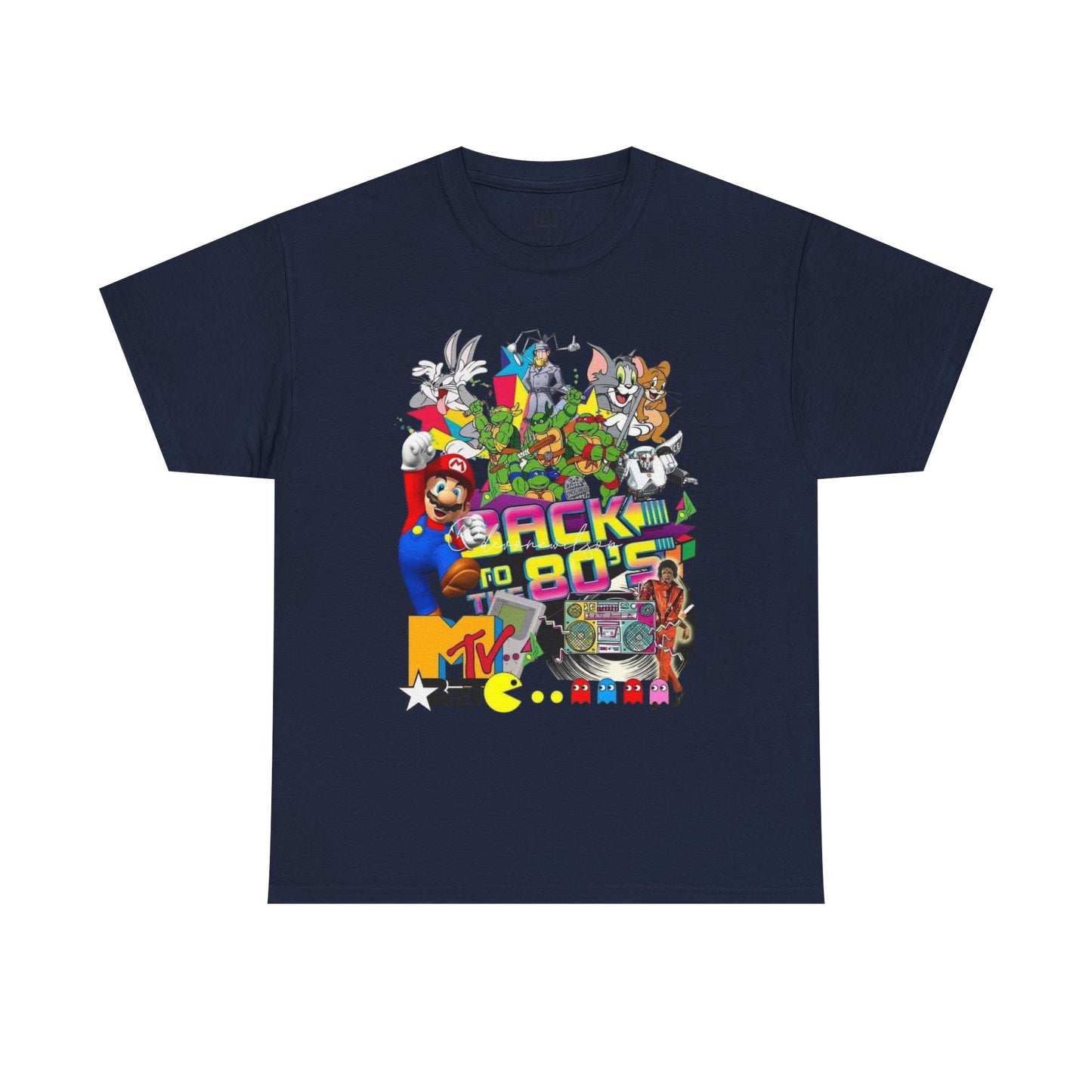 Retro 80s Unisex Heavy Cotton Tee