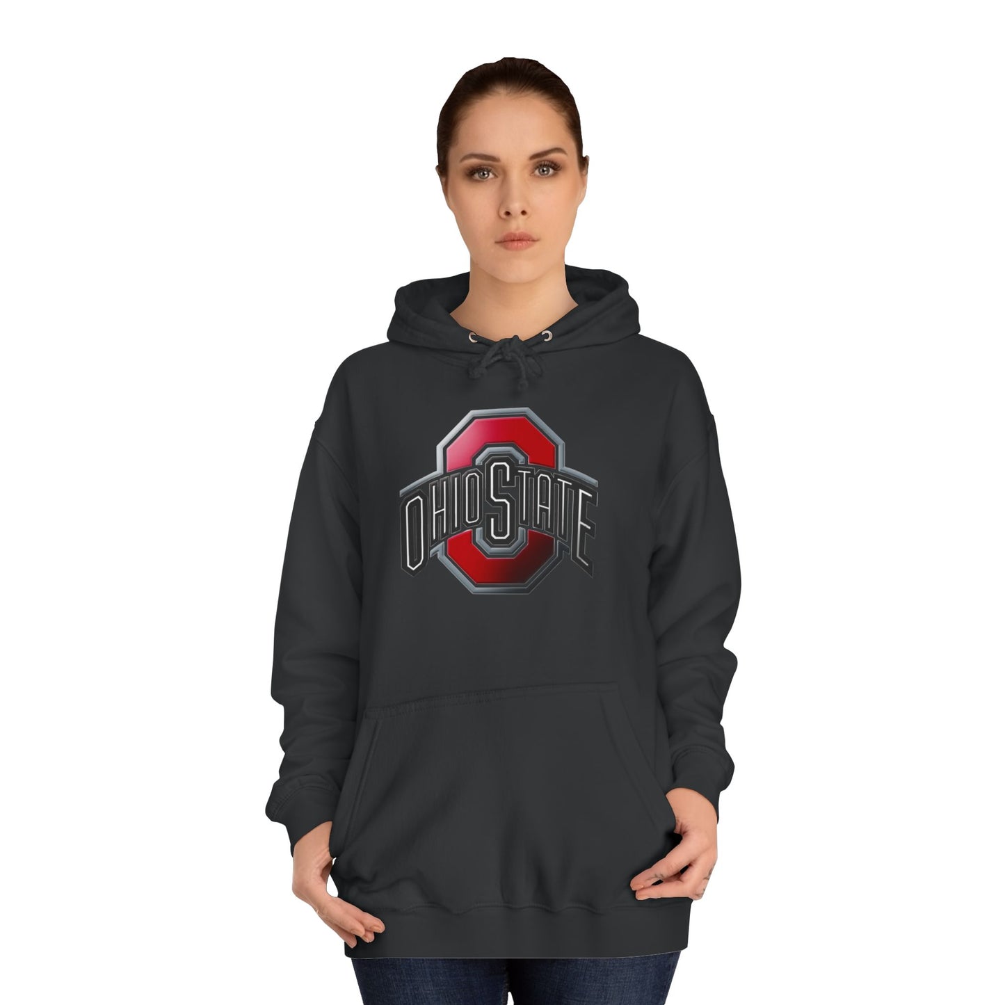 Ohio State University Unisex College Hoodie, College Apparel, Sportswear, Gift for Students, Layering Hoodie, School Spirit
