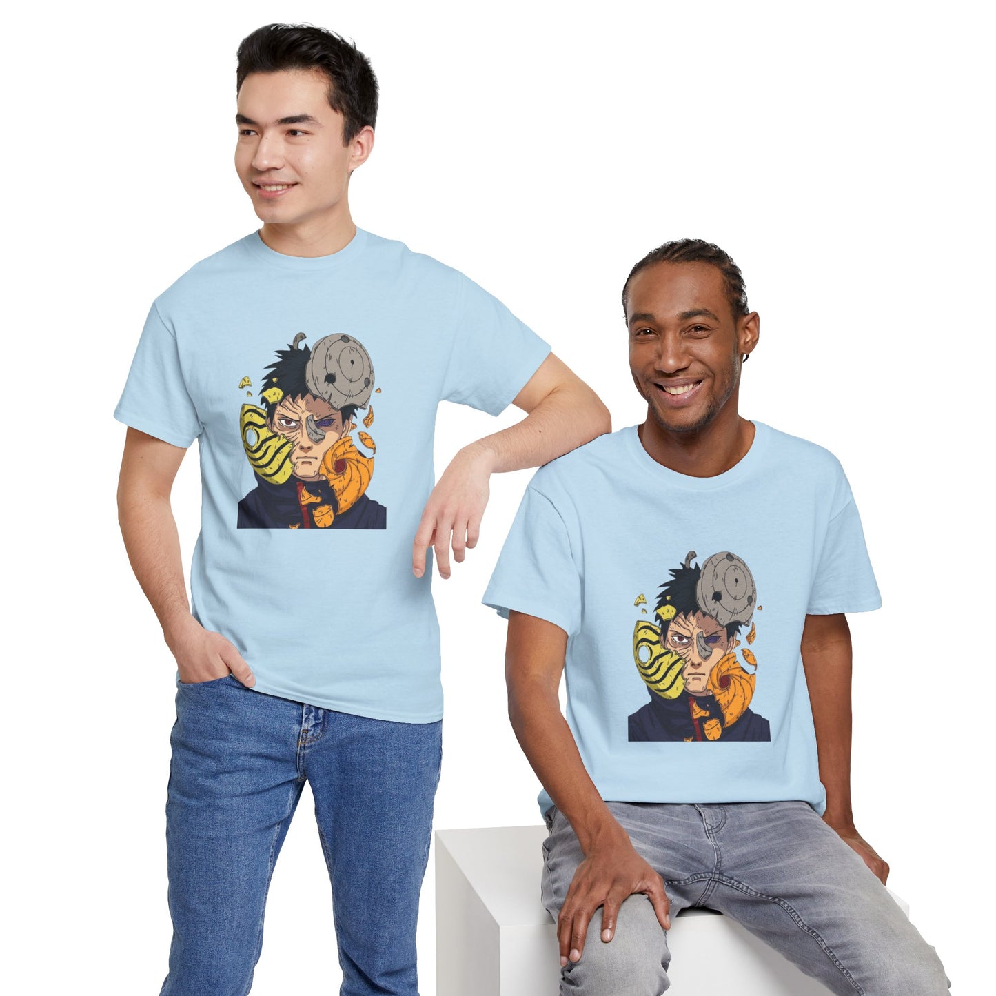 Obito Anime Unisex Heavy Cotton Tee