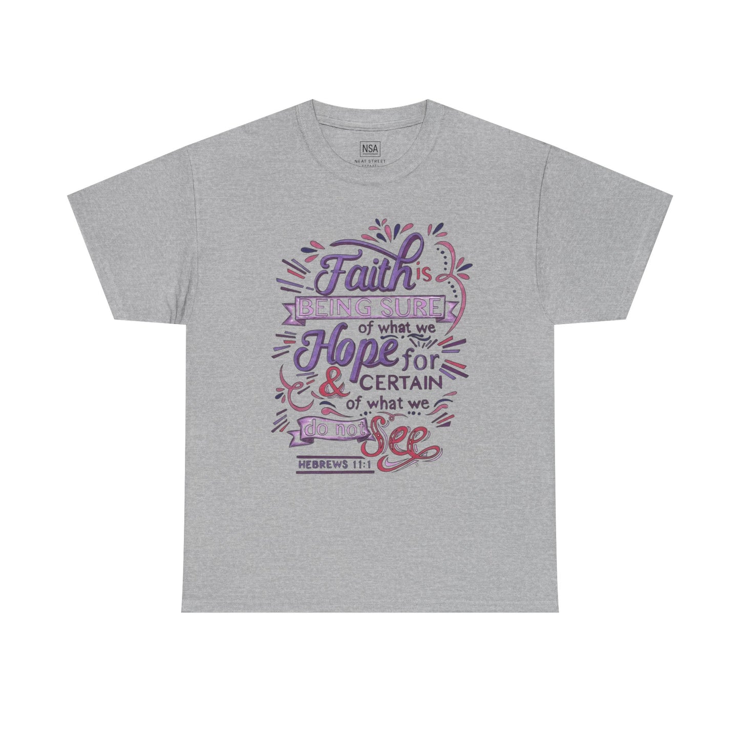 Inspirational Faith & Hope Unisex Cotton T-shirt