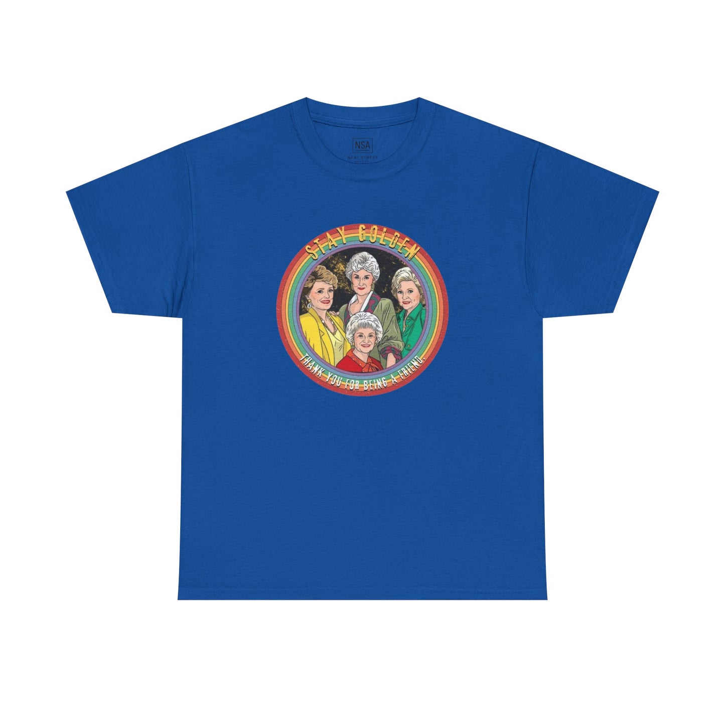 Retro Golden Girls Unisex Heavy Cotton Tee