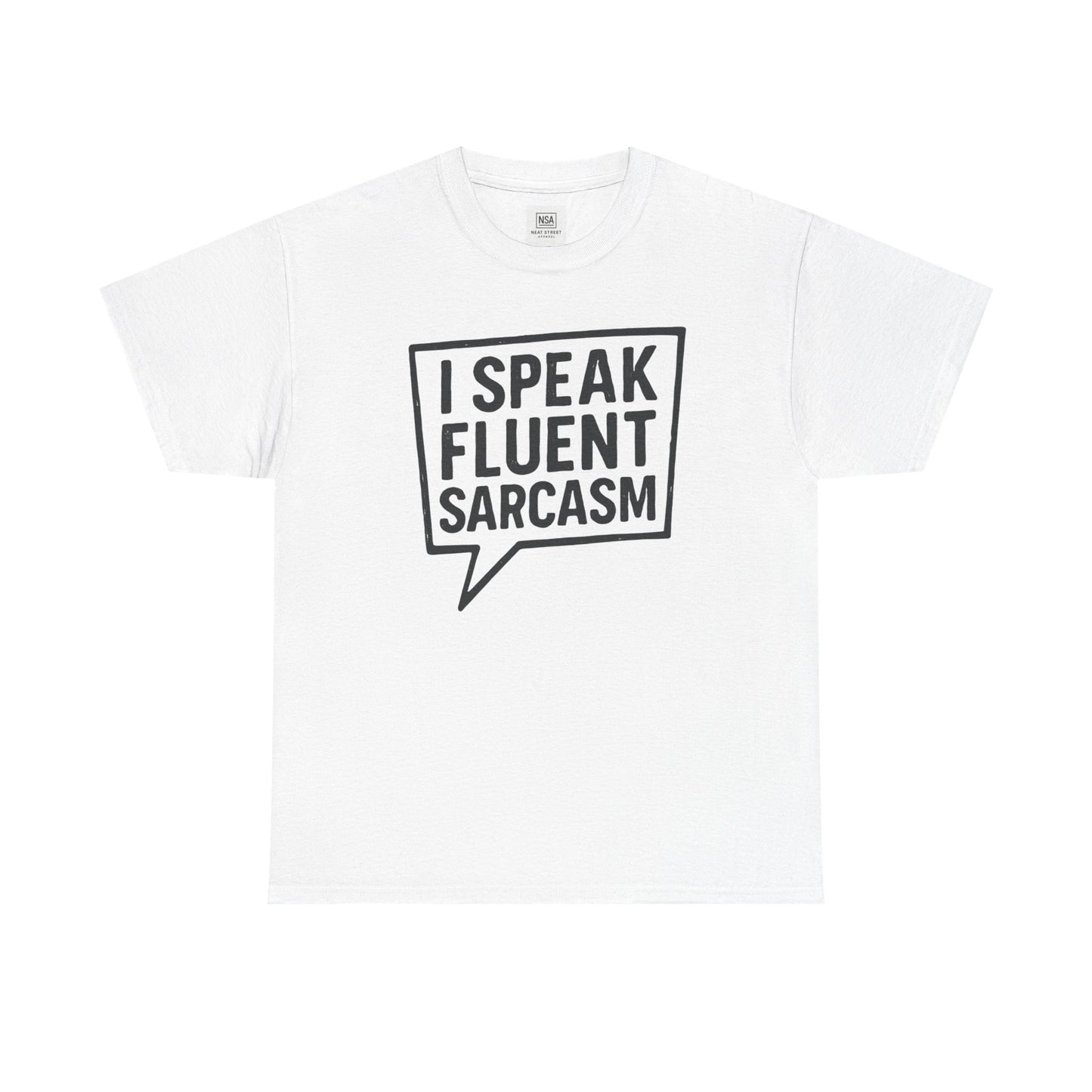Fluent Sarcasm Humor Tee Unisex Cotton T-Shirt