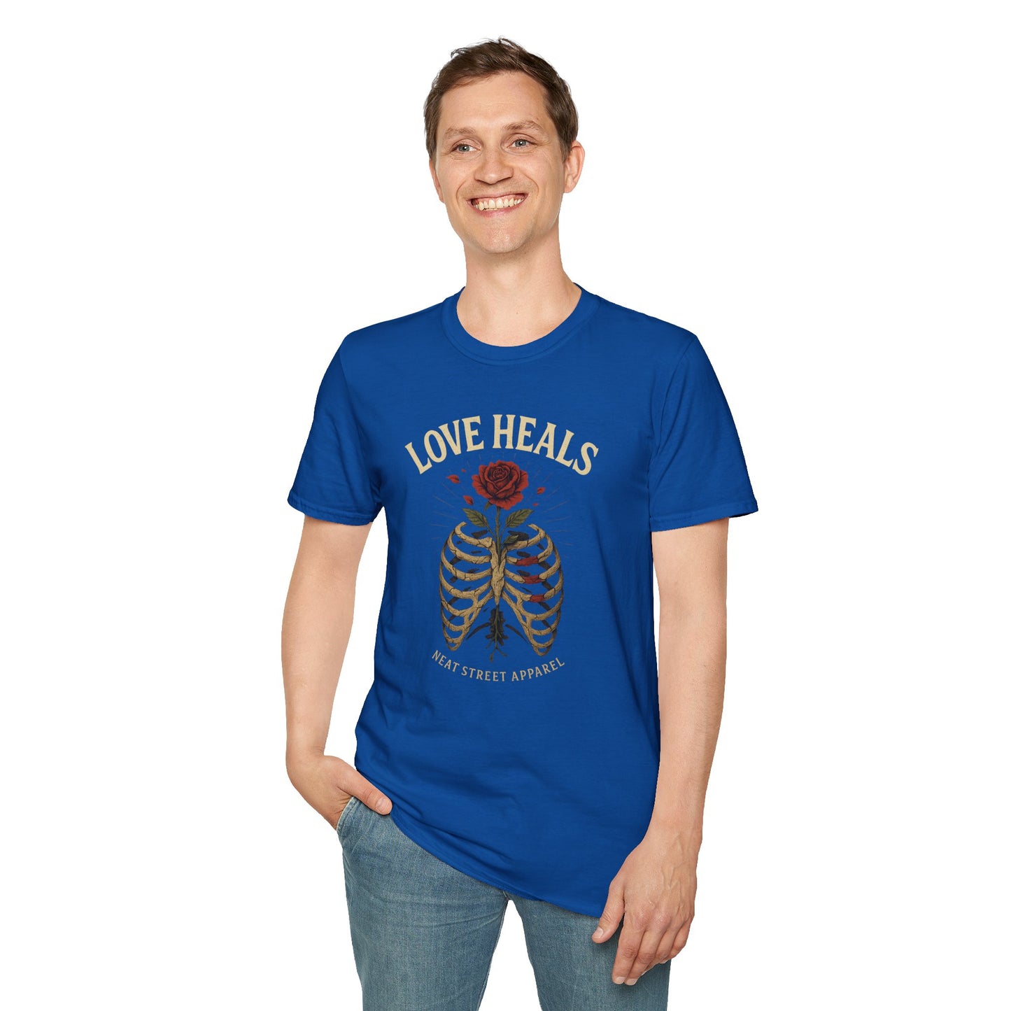 Love Heals Unisex Softstyle T-Shirt