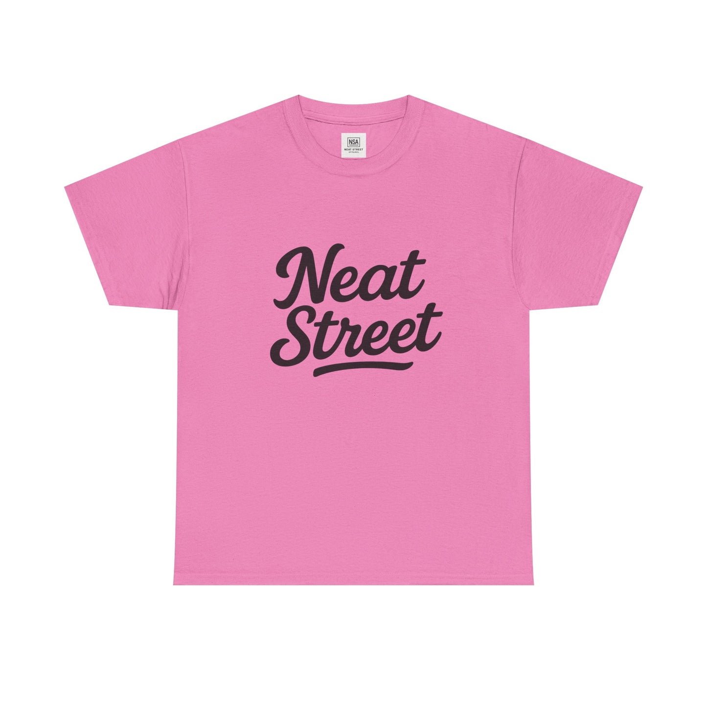 'Neat Street' Basic Tee (Black letters)
