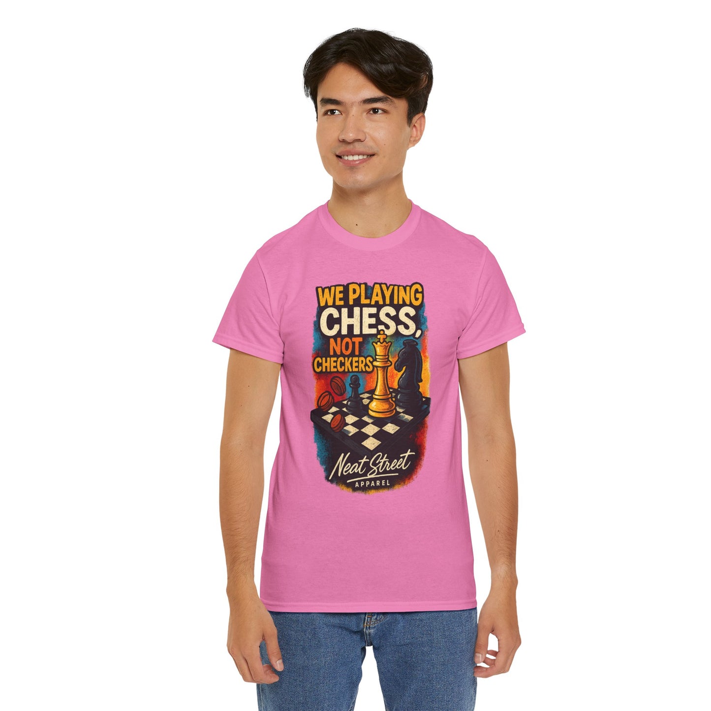 We Playing Chess Not Checkers Unisex Graphic T-Shirt
