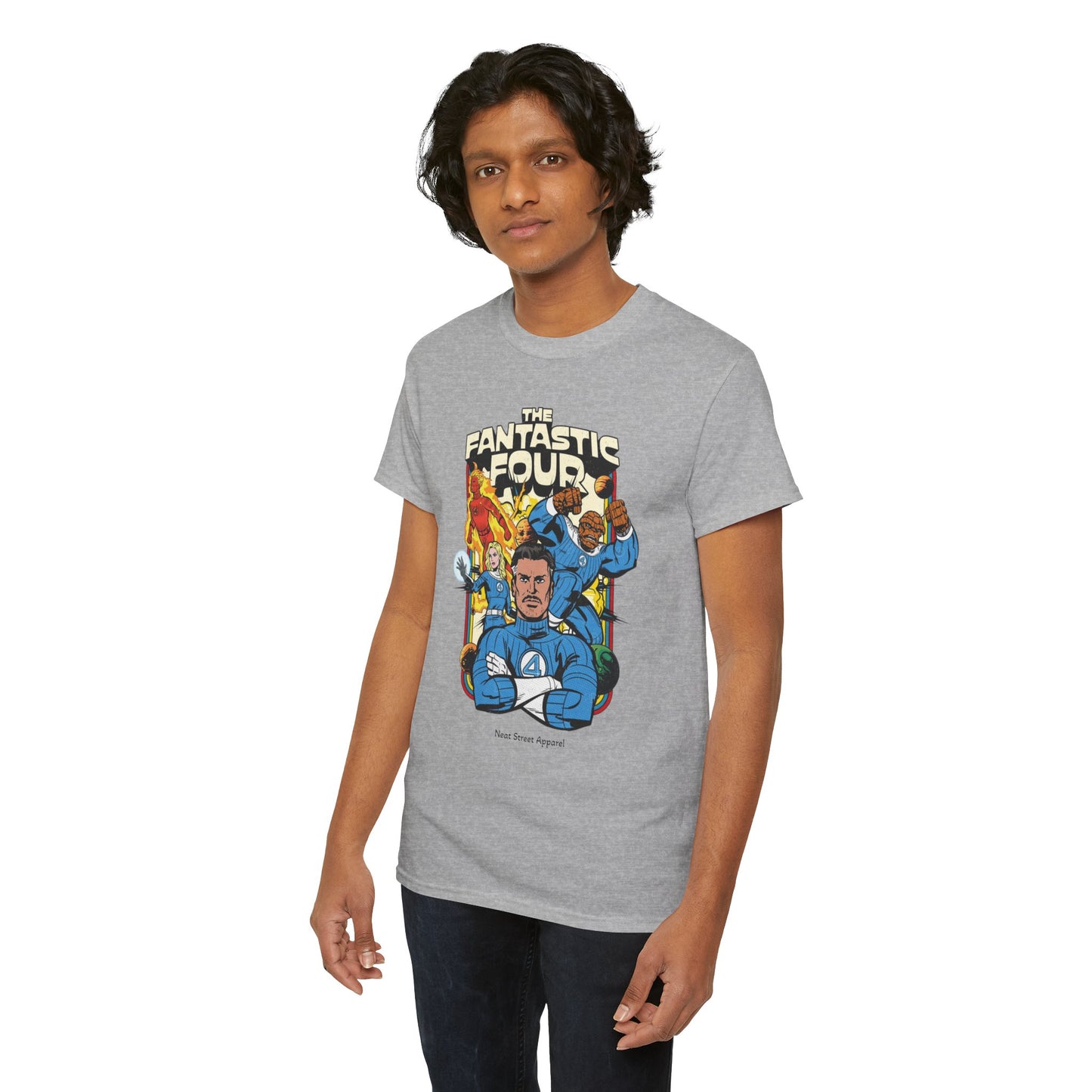 Fantastic Four Retro Graphic Tee