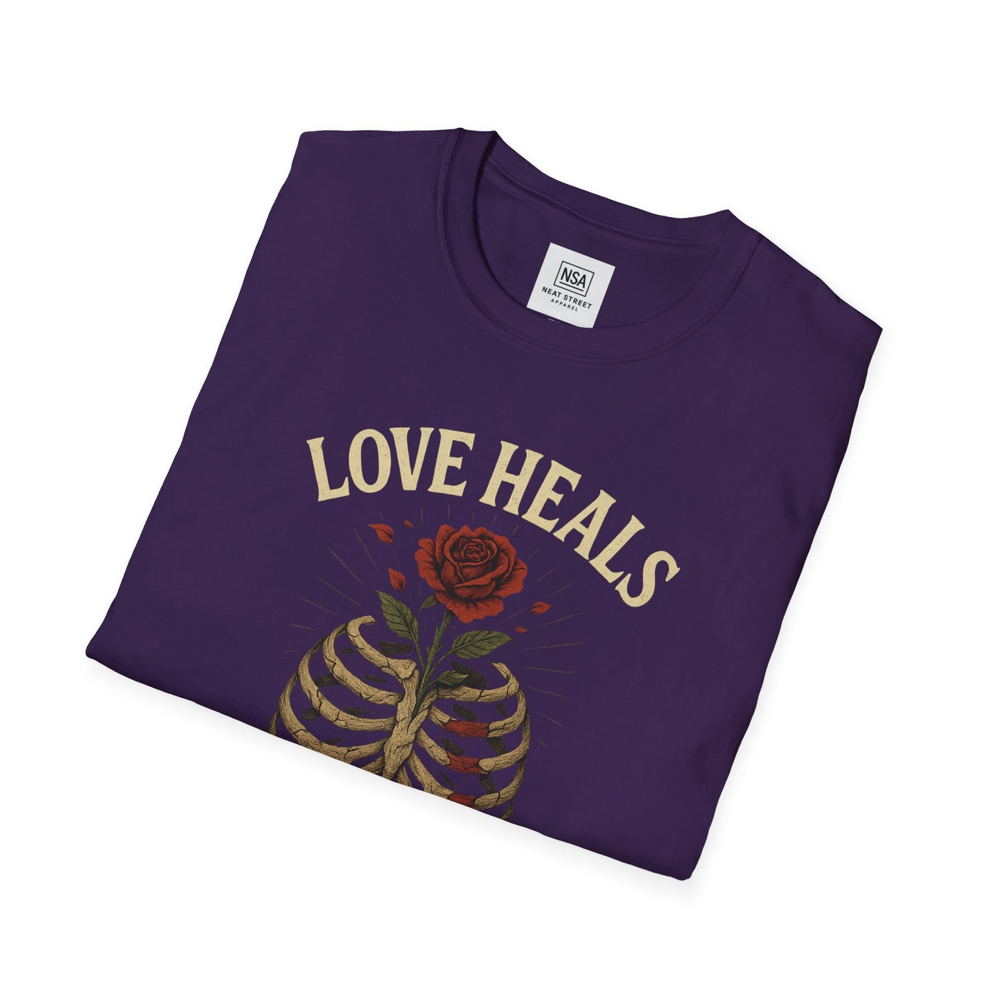 Love Heals Unisex Softstyle T-Shirt