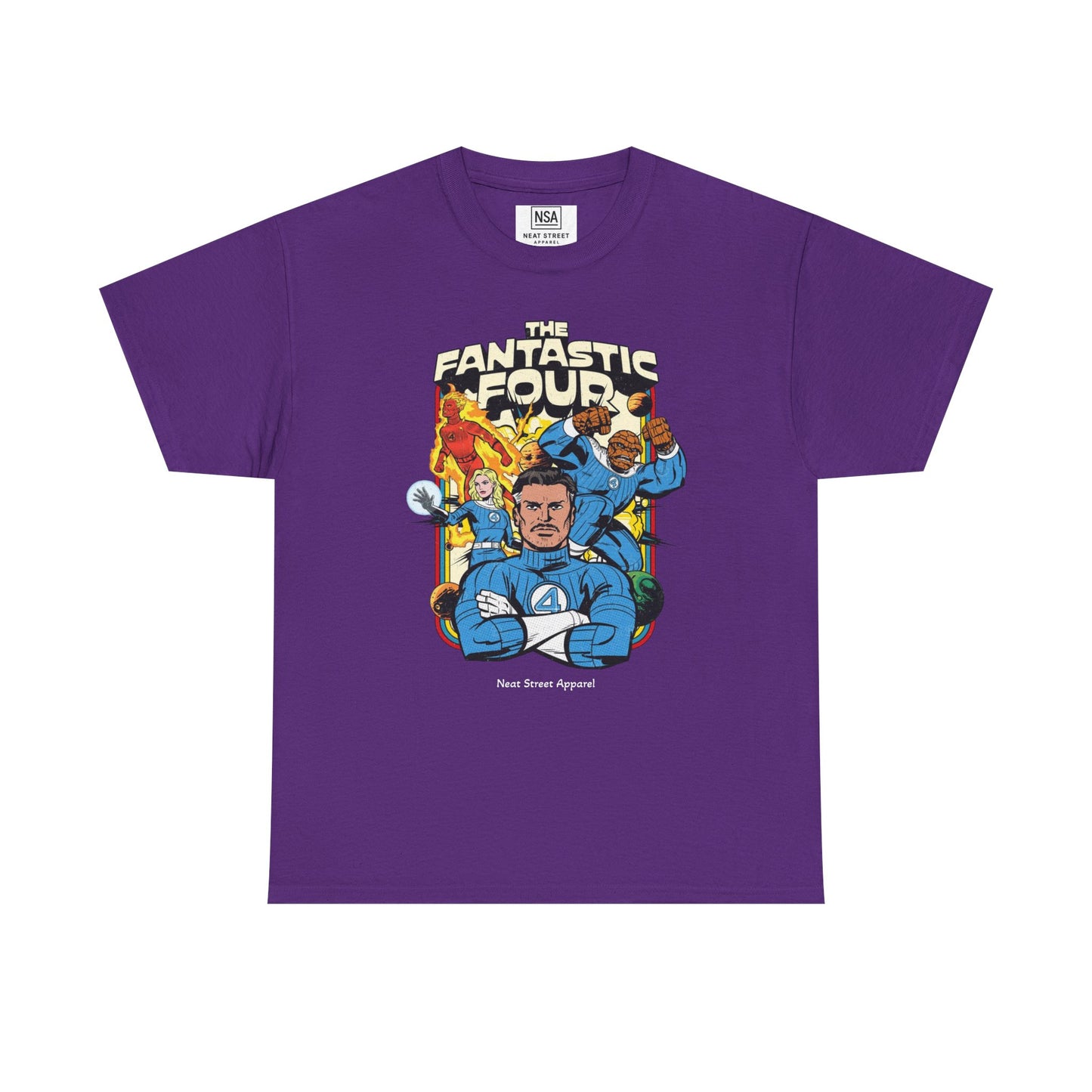 Fantastic Four Retro Graphic Tee