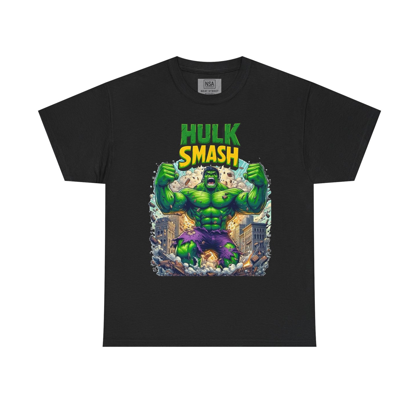 Smash Unisex Heavy Cotton Tee | Fun Graphic Shirt