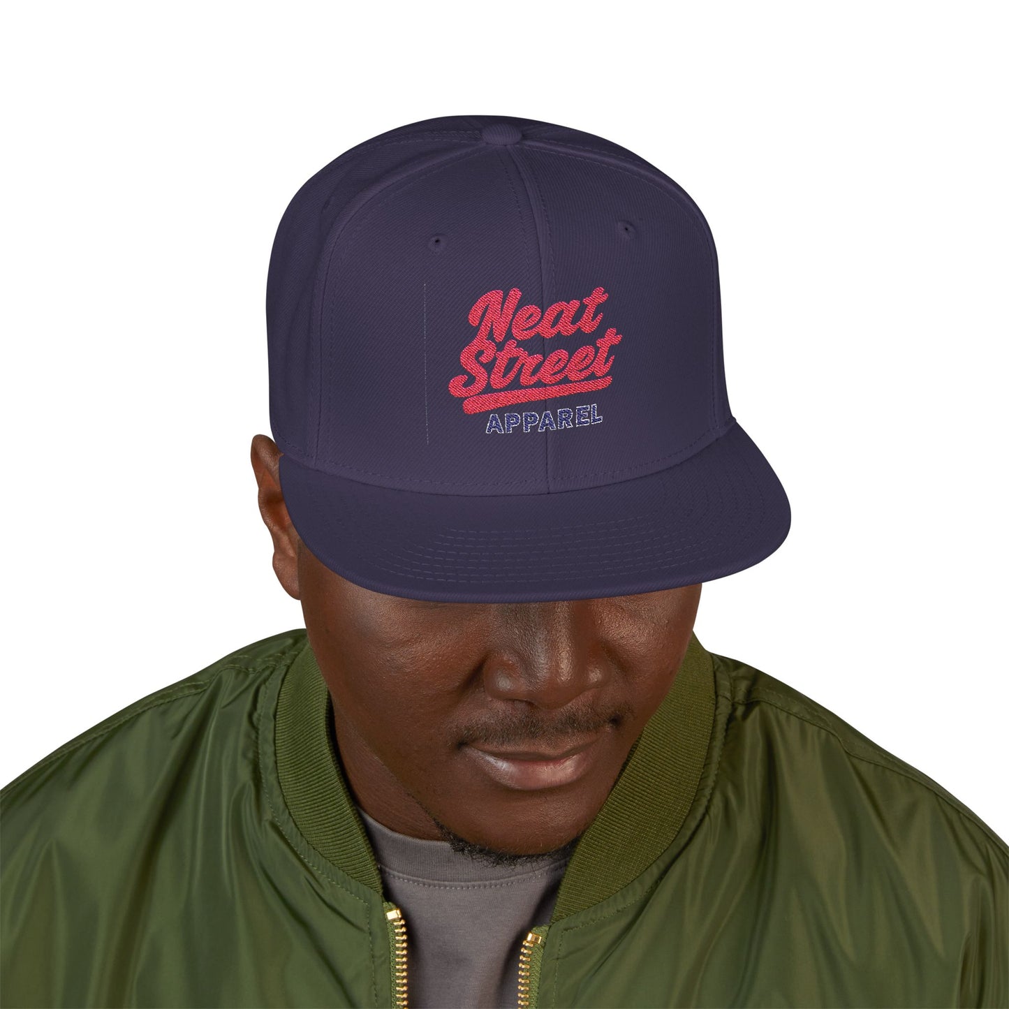 Cool Embroidered Snapback Hat - Neat Street Apparel