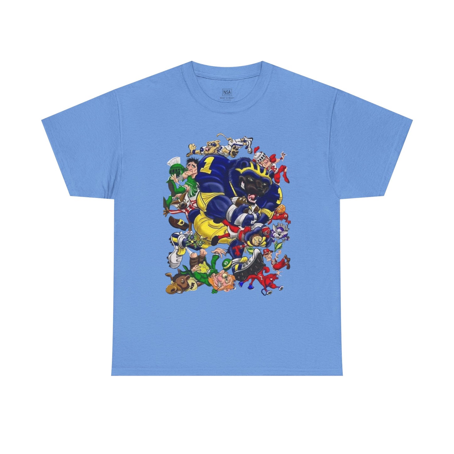 Wolverines Unisex Heavy Cotton Tee
