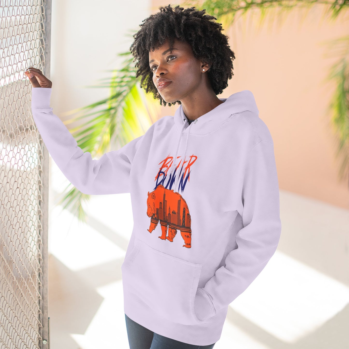 Bear Down Cityscape Hoodie — Chicago Bears Pullover